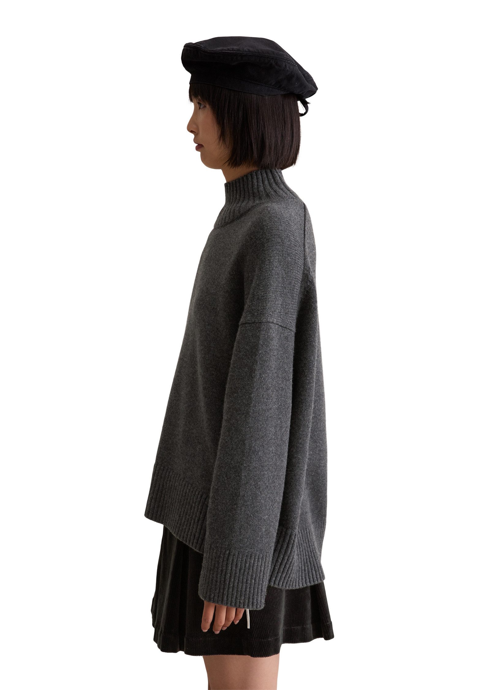 Marc O'Polo DENIM Stehkragenpullover aus softem Wolle-Mix günstig online kaufen