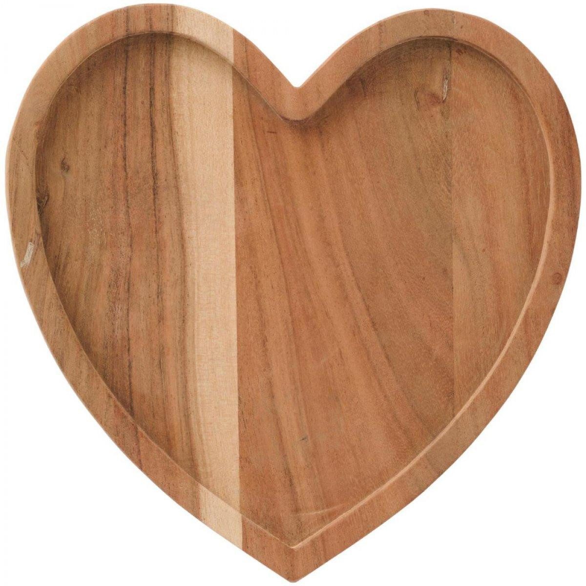 Ib Laursen Tablett Ib Laursen Tablett Herz mit kleiner Kante (25cm)