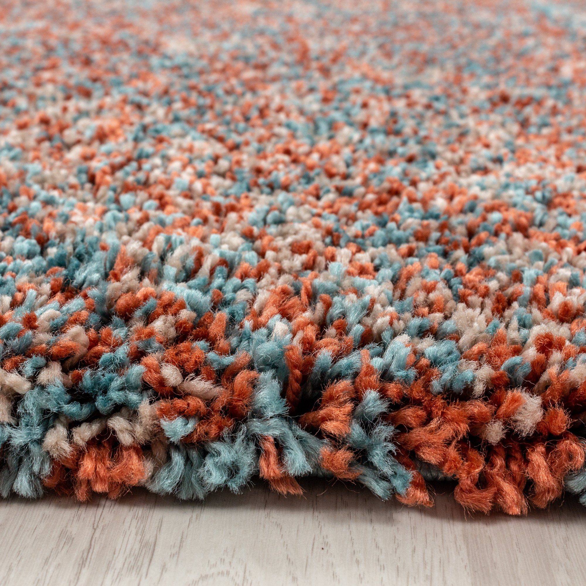 Teppium Teppich Meliert Design, Rund, Höhe: günstig online kaufen
