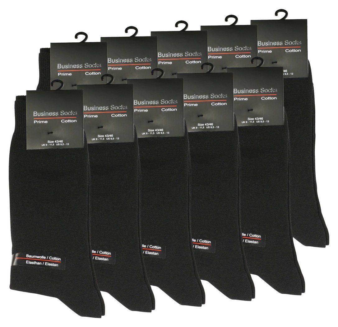 Komfortbund Cotton mit Prime® (10-Paar) Basicsocken