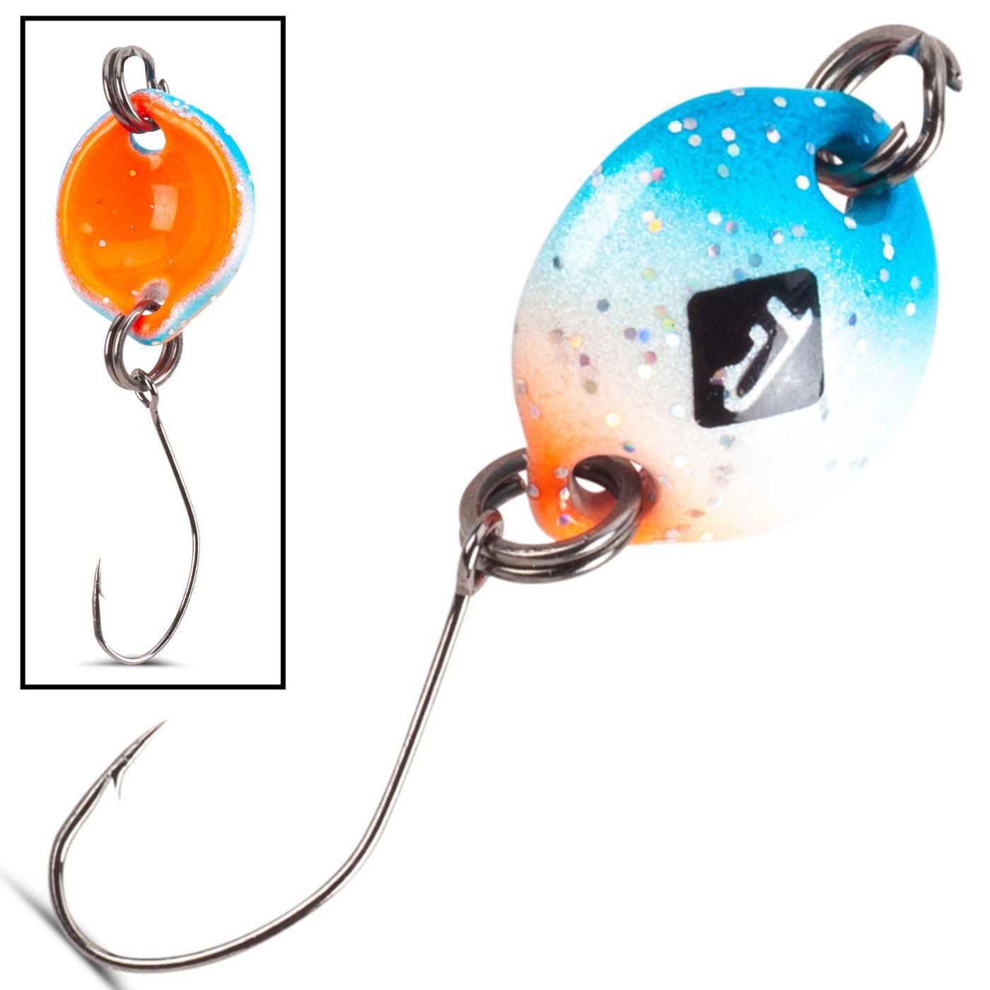 Iron Trout Kunstköder Iron Trout Button Spoon 1,8g - Forellenblinker