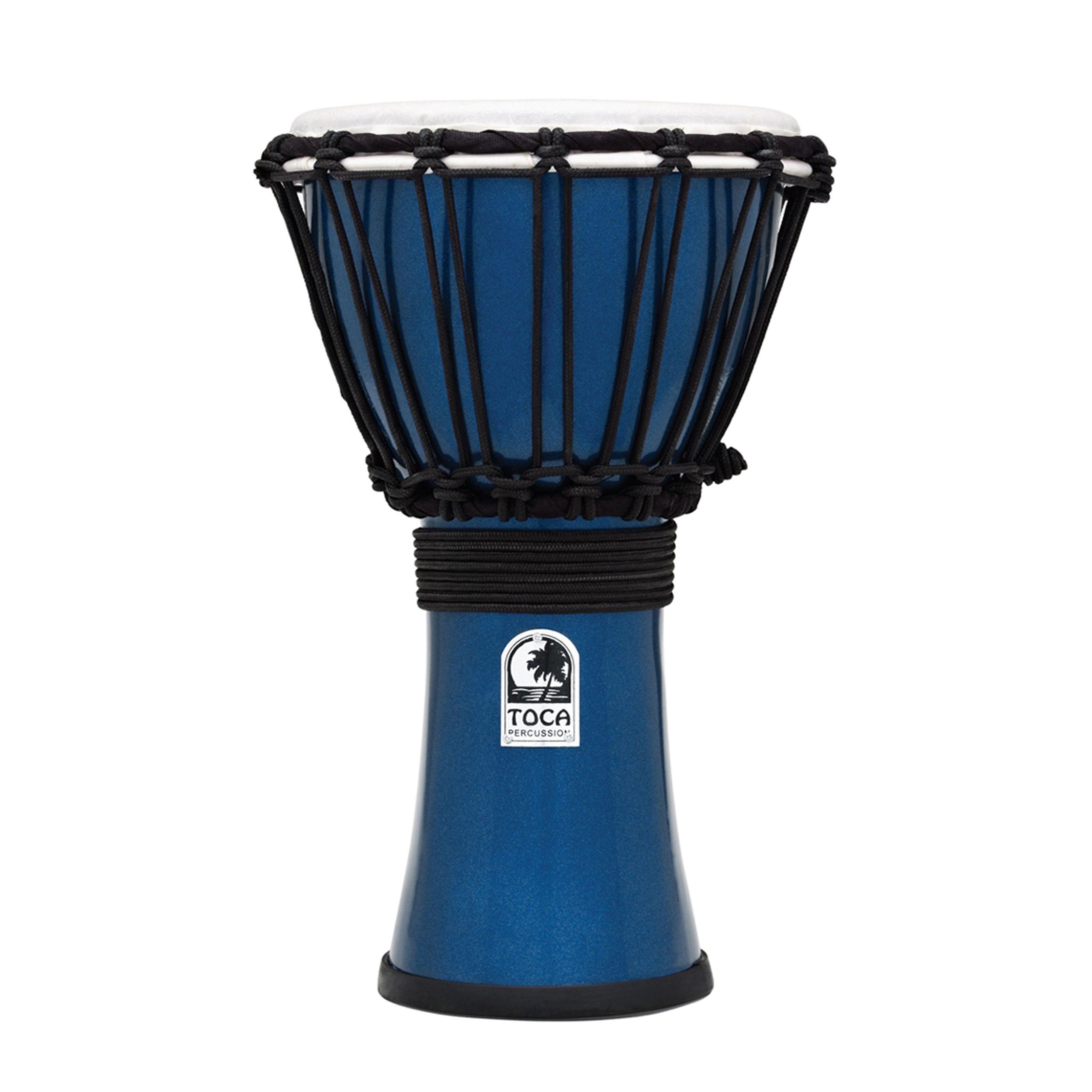 Toca Percussion Djemben,ColorSound Djembe TFCDJ-7MB 7" Blue, Percussion, Djemben, ColorSound Djembe TFCDJ-7MB, 7", Blue - Djembe