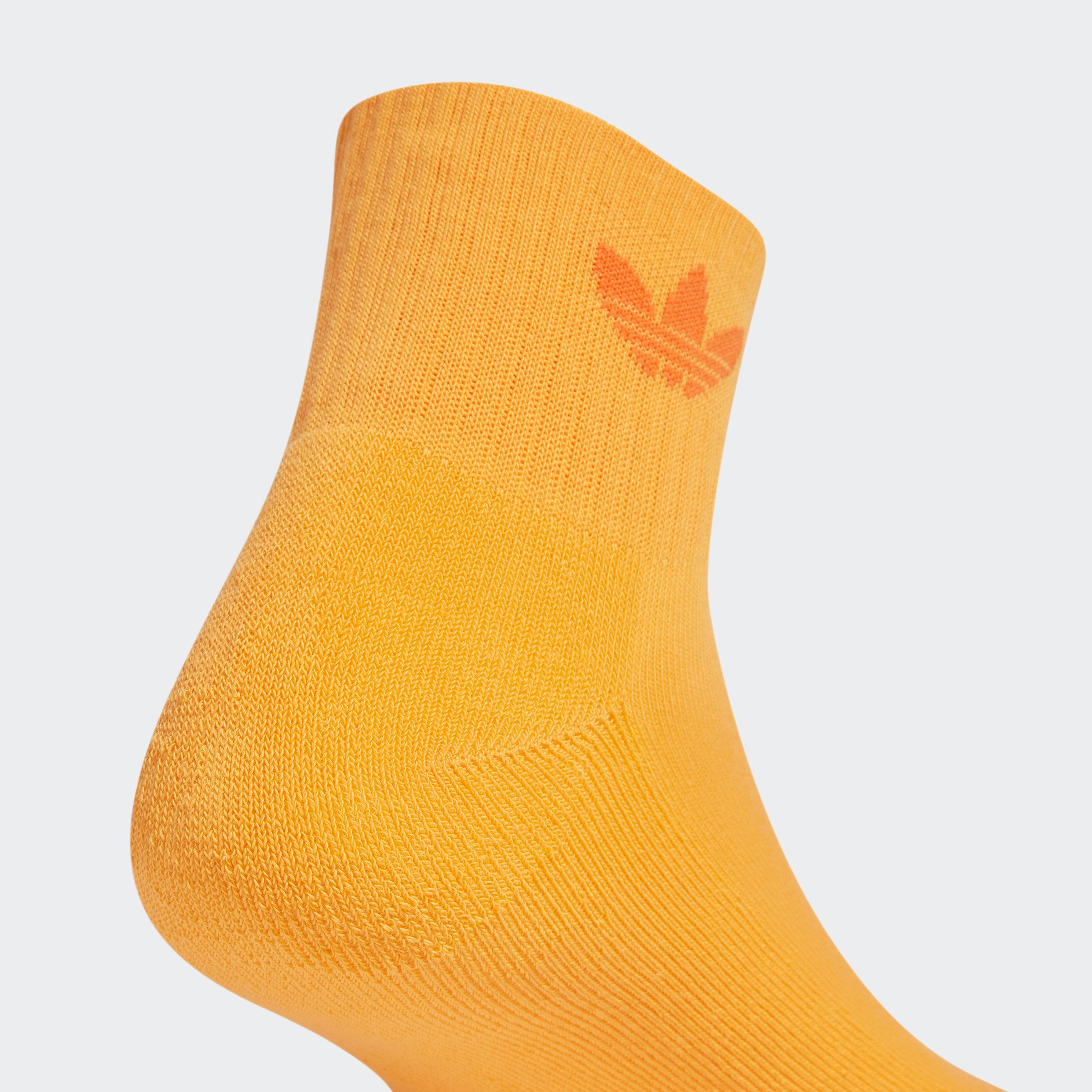 adidas Originals Sportsocken MID ANKLE, 6 PAAR (6-Paar) für Laufen, 6er-Pack, mit Logodruck im Trefoil Style, knöchellang