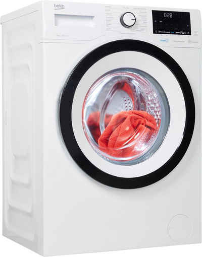 BEKO Waschmaschine WMO81465STR1, 8 kg, 1400 U/min, 4 Jahre Garantie inklusive