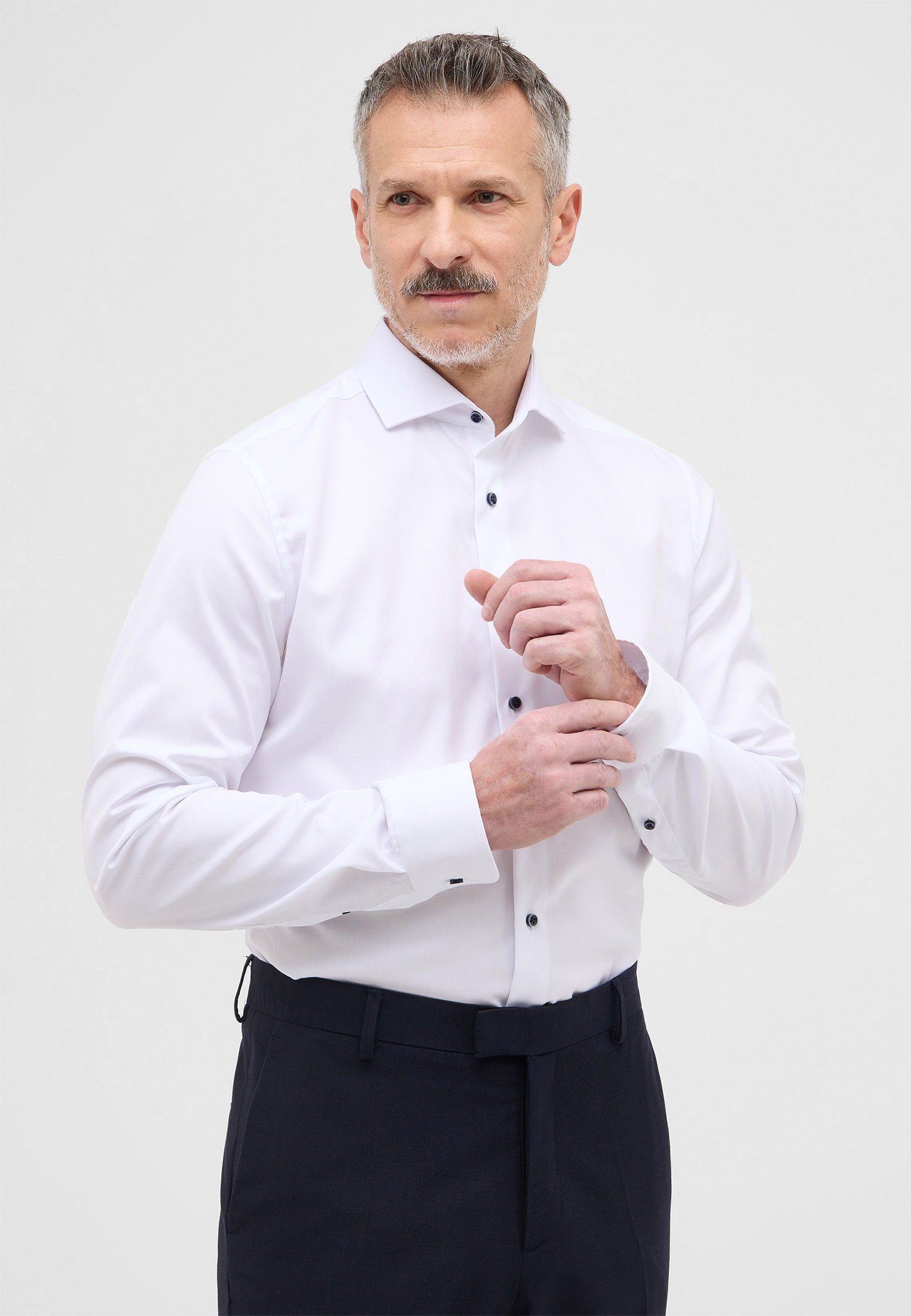 Eterna Langarmhemd SLIM FIT günstig online kaufen