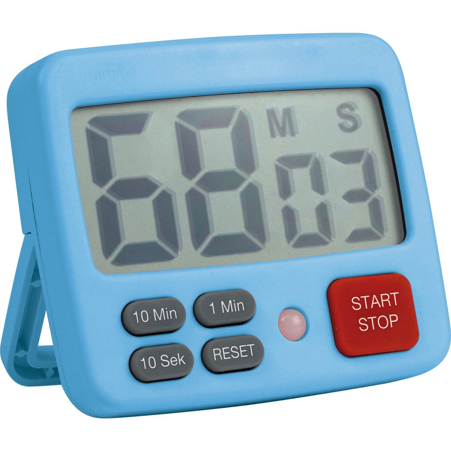 EDUPLAY Lernspielzeug Zeitdauer Uhr digital, 7,7 x 6,5 x 1,7 cm
