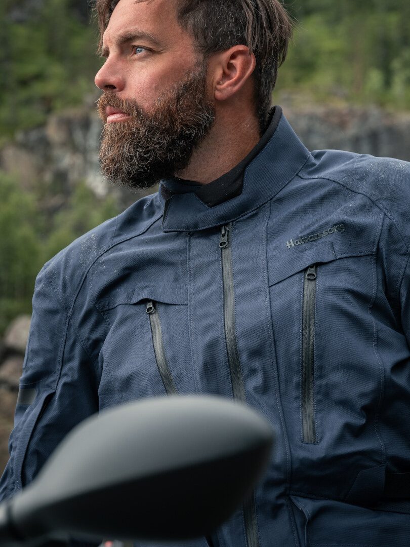 Halvarssons Motorradjacke Gruven wasserdichte Motorrad Textiljacke