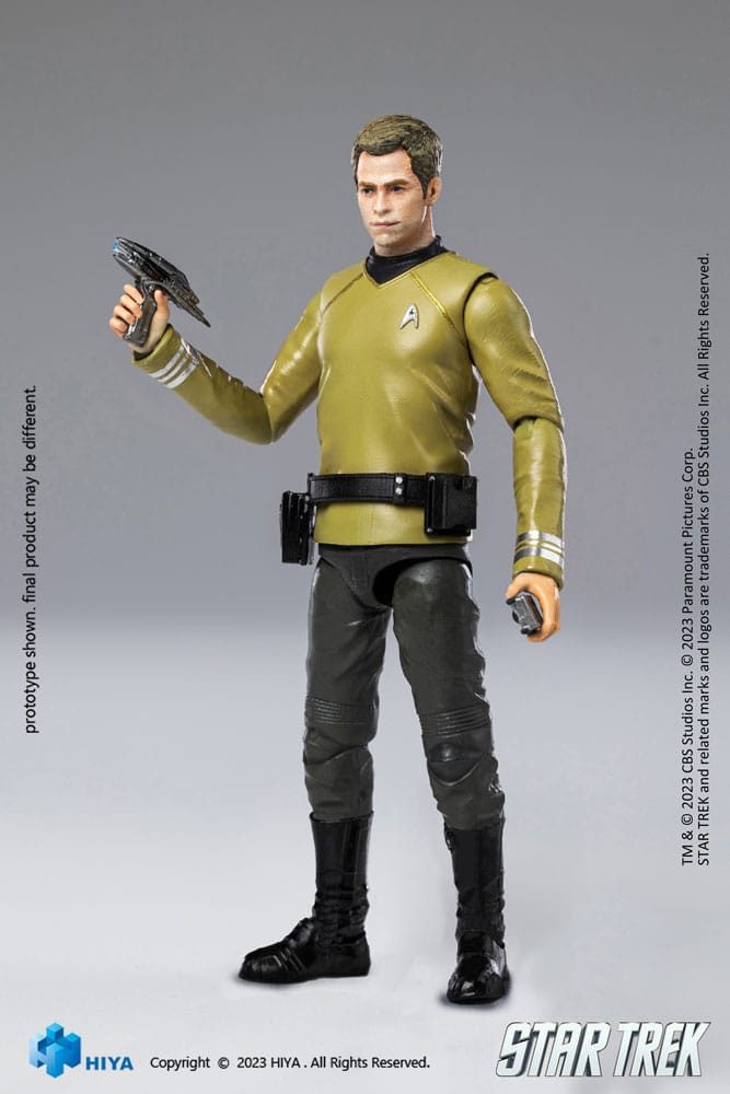 Hiya Toys Actionfigur Star Trek Exquisite Mini Actionfigur 1/18 Star Trek 2009 Kirk 10 cm