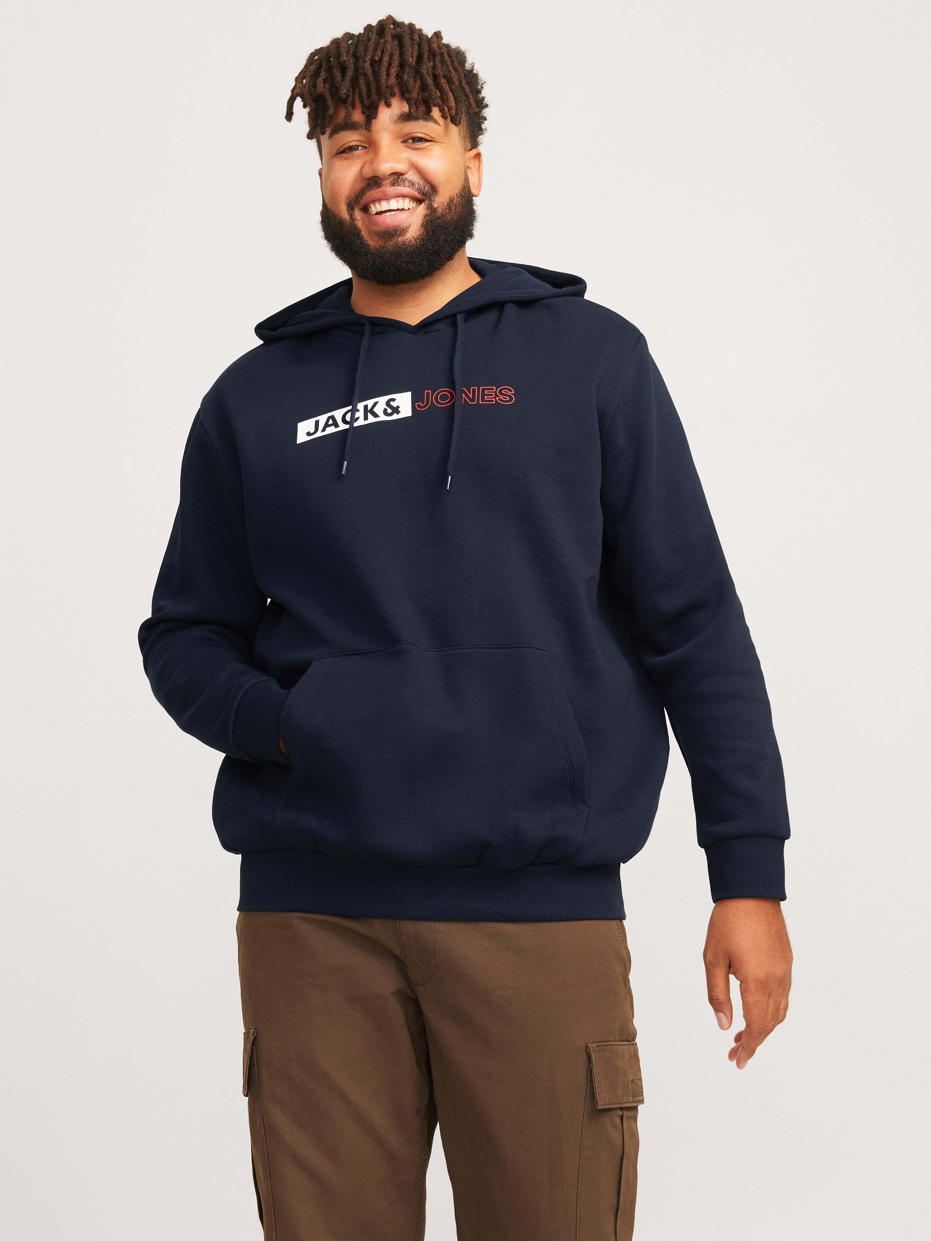 Jack & Jones PlusSize Hoodie JJECORP günstig online kaufen
