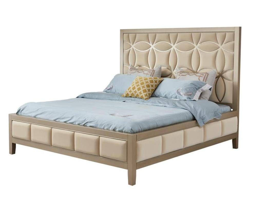 180x200cm Bett, Bett Doppel Holz Luxus Betten Royal Schlafzimmer JVmoebel