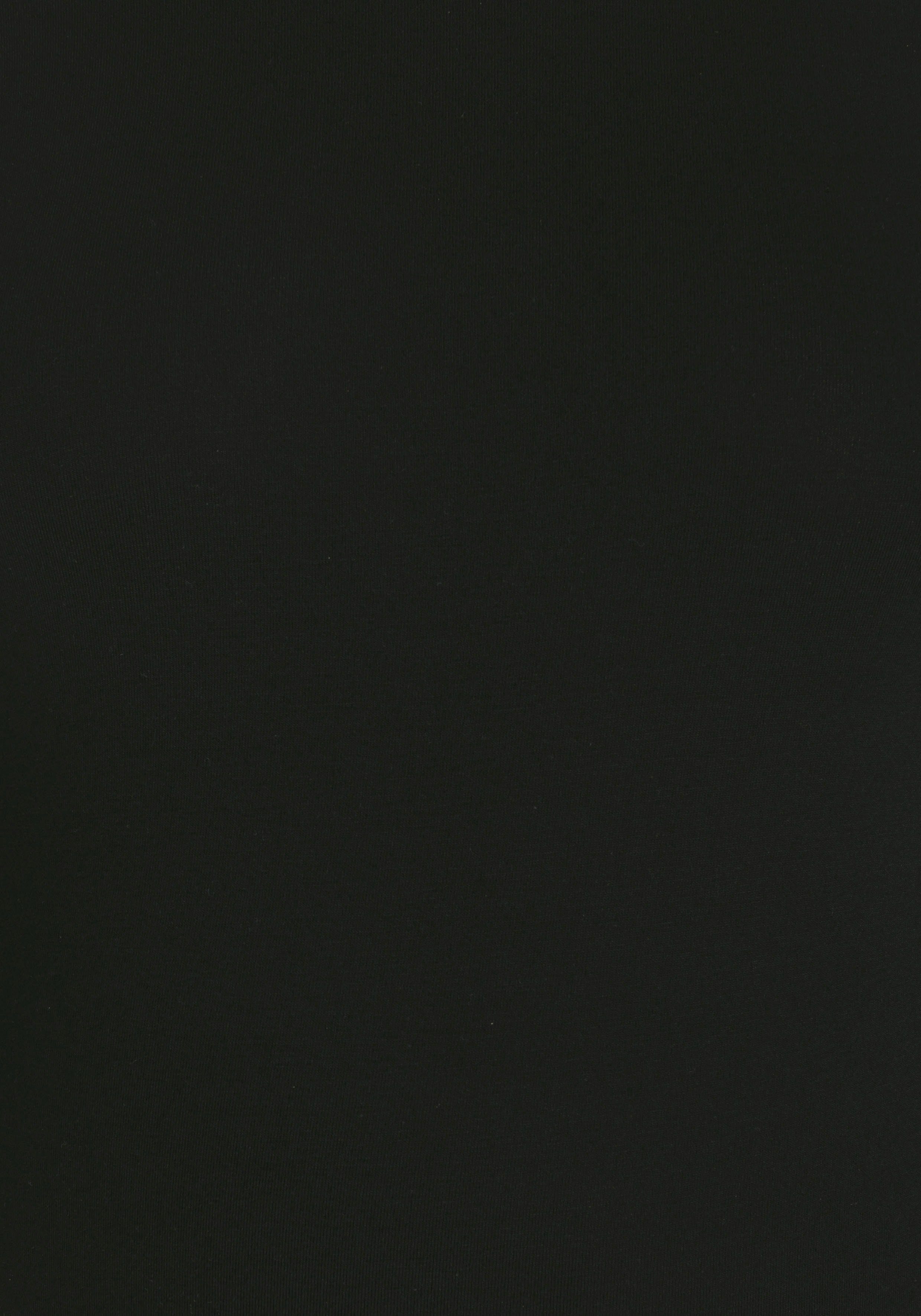 Nine-month maternity shirt, figure-hugging cut for pregnancy and breastfeeding, hip-length fit, round neck