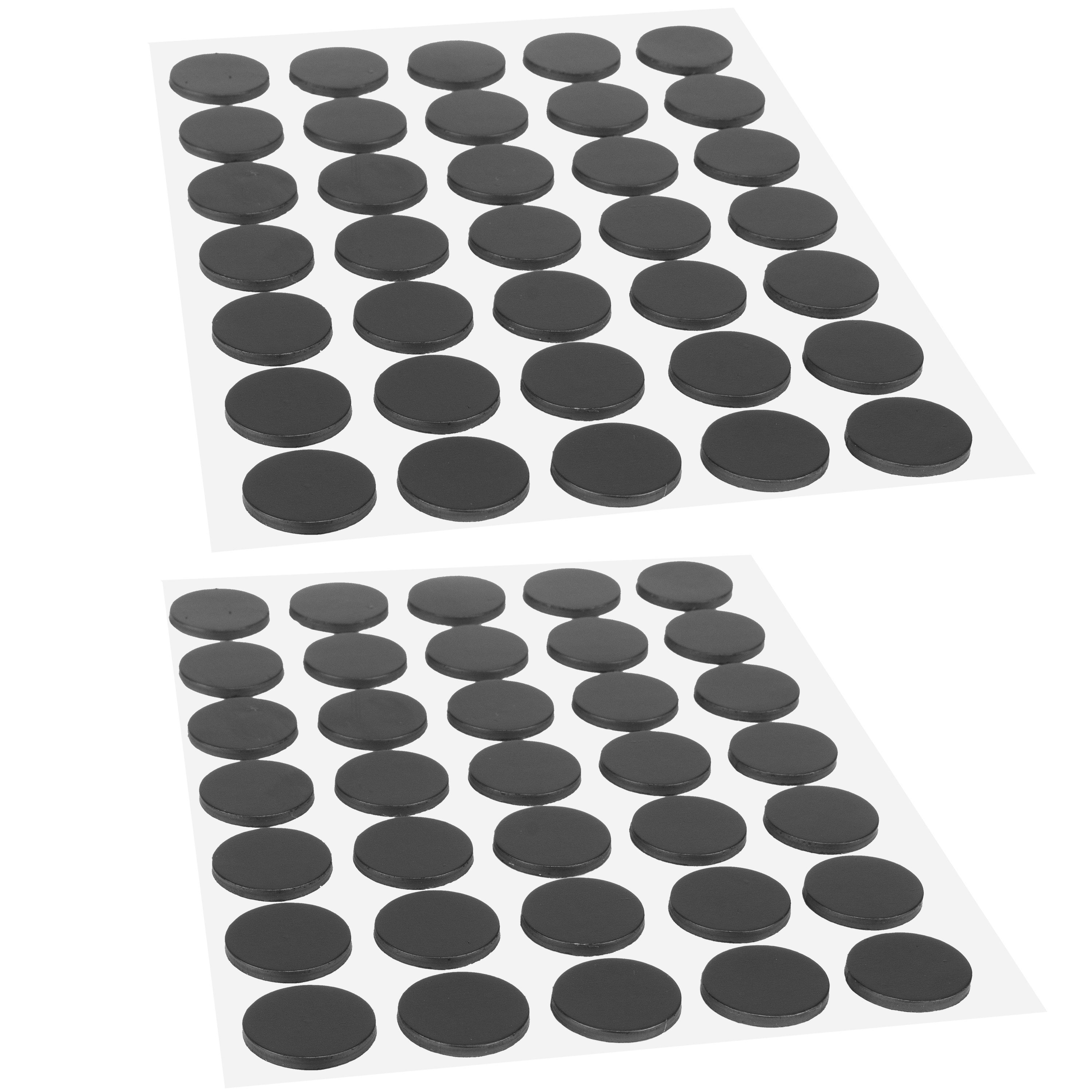Magnet 70x Magnet-Plättchen Ø18x2mm selbstklebend