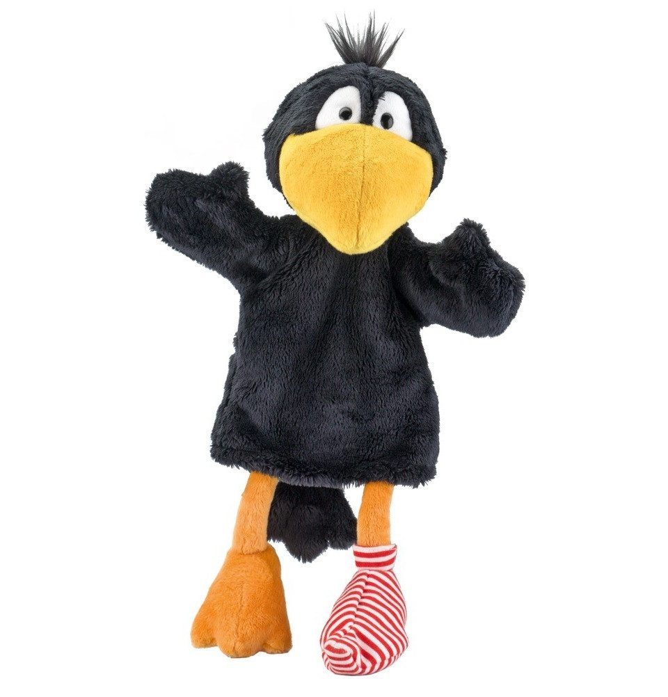 Plüschfigur Der kleine Rabe Socke: Handpuppe 30 cm günstig online kaufen