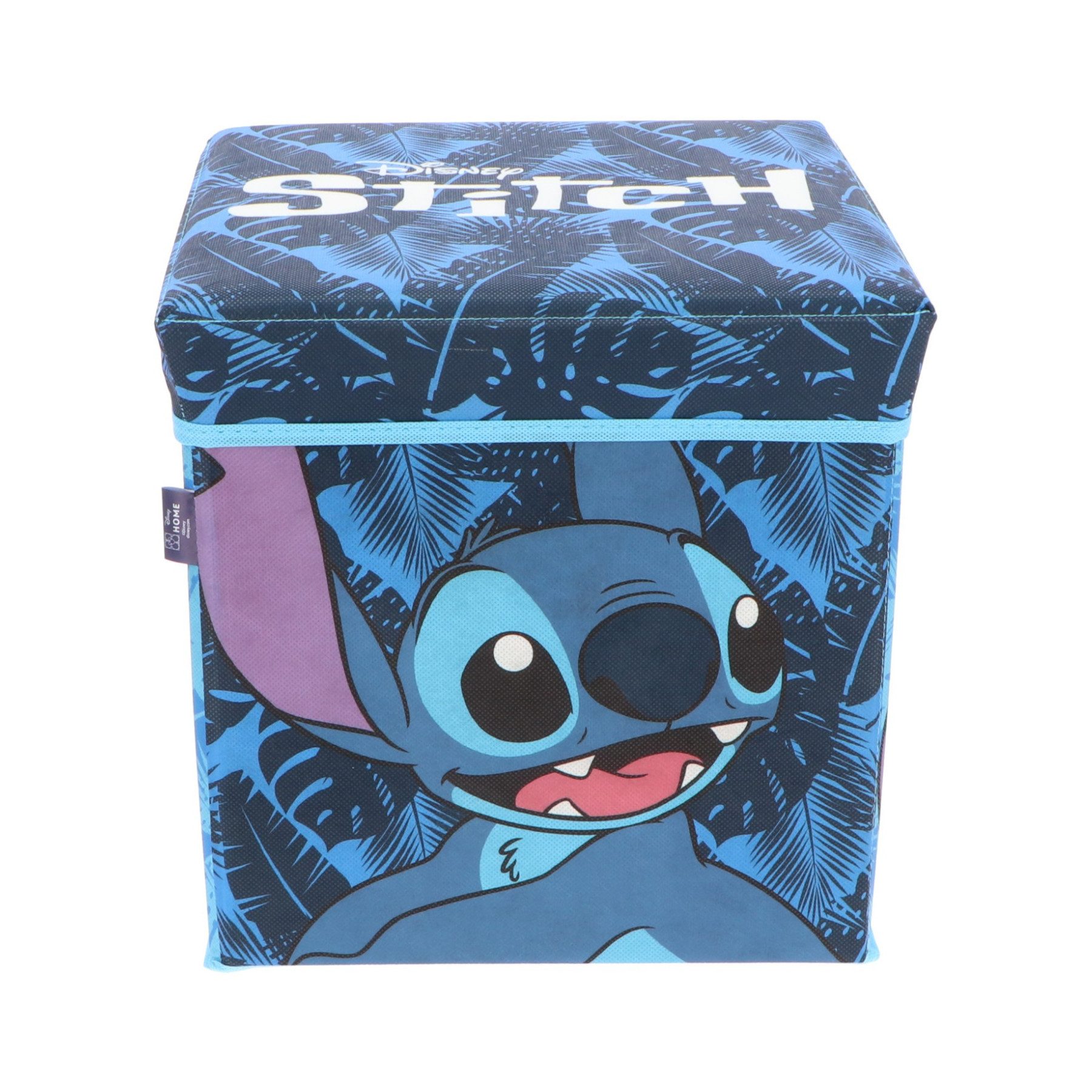 Disney Aufbewahrungsbox Disney Stitch Kinder Spielzeugkorb mit Deckel 30x30x30 cm