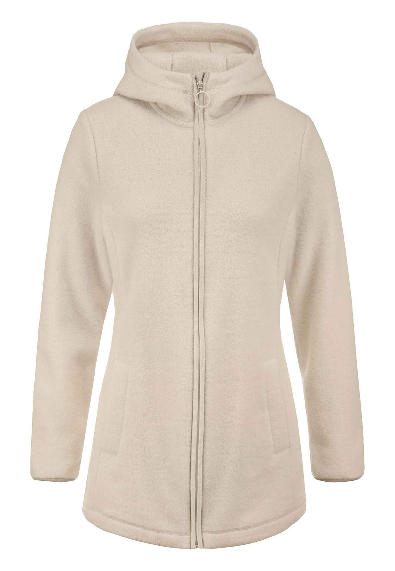 Hessnatur Fleecejacke Regular aus Bio-Merinowolle und Bio-Baumwolle (1-St) günstig online kaufen