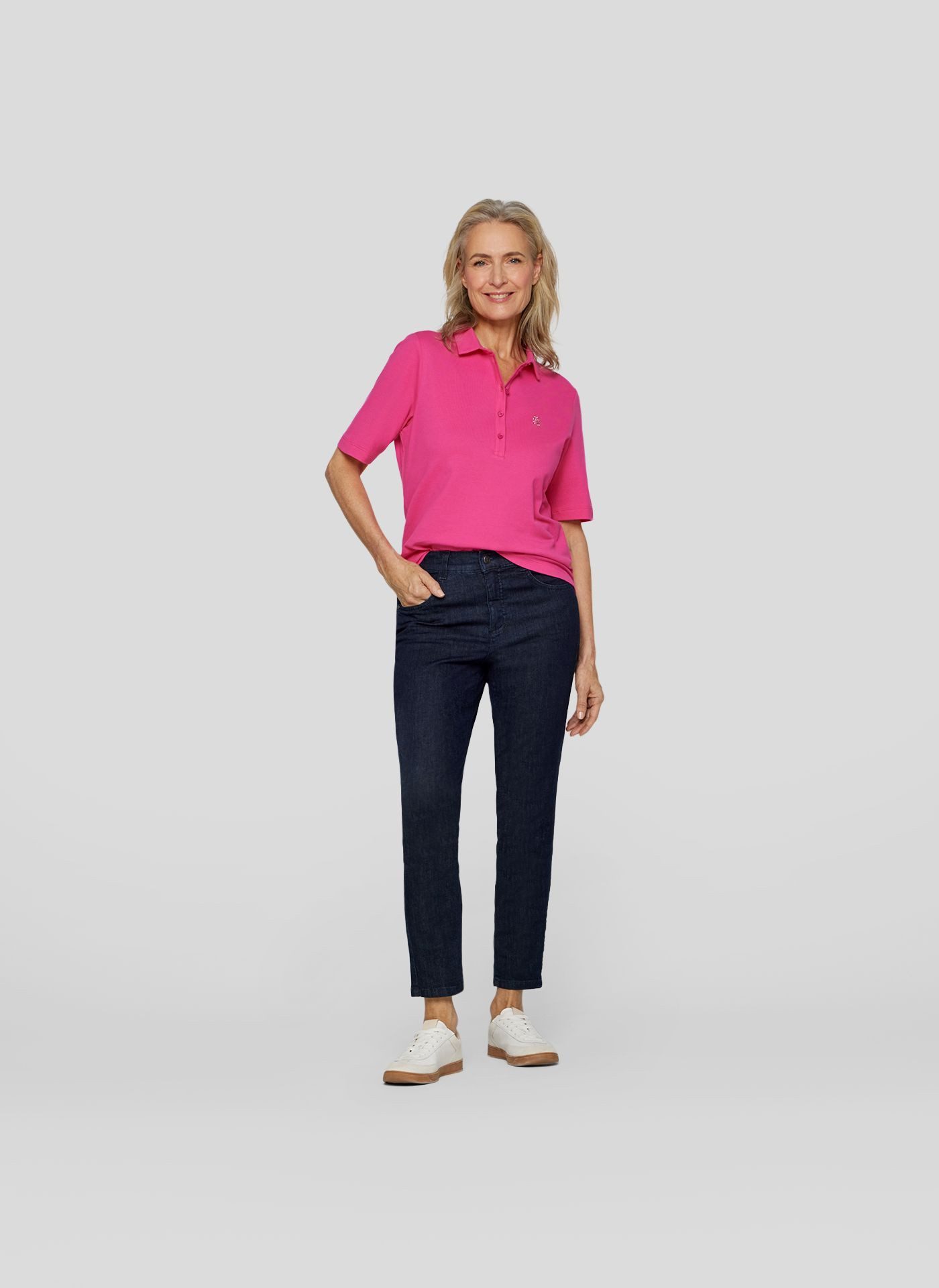 Rabe Poloshirt mit Colorblocking günstig online kaufen