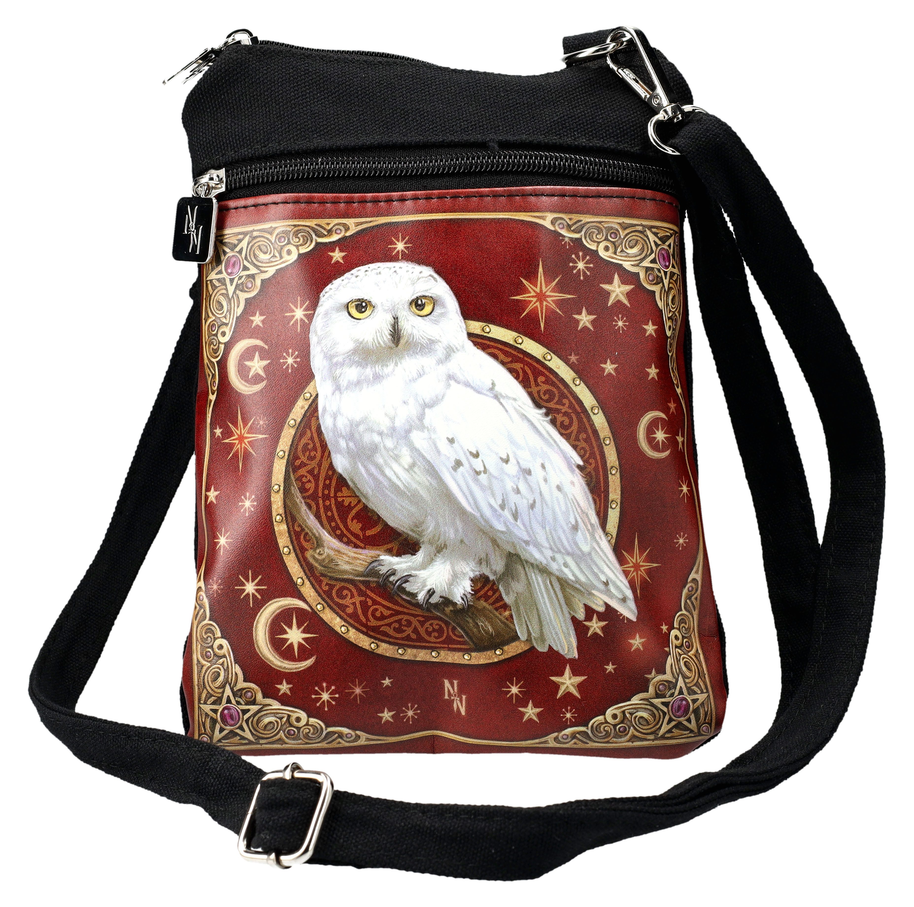 Figuren Shop GmbH Schultertasche Schultertasche Eule - Magical Flight - Nemesis Now - Fantasy Tasche