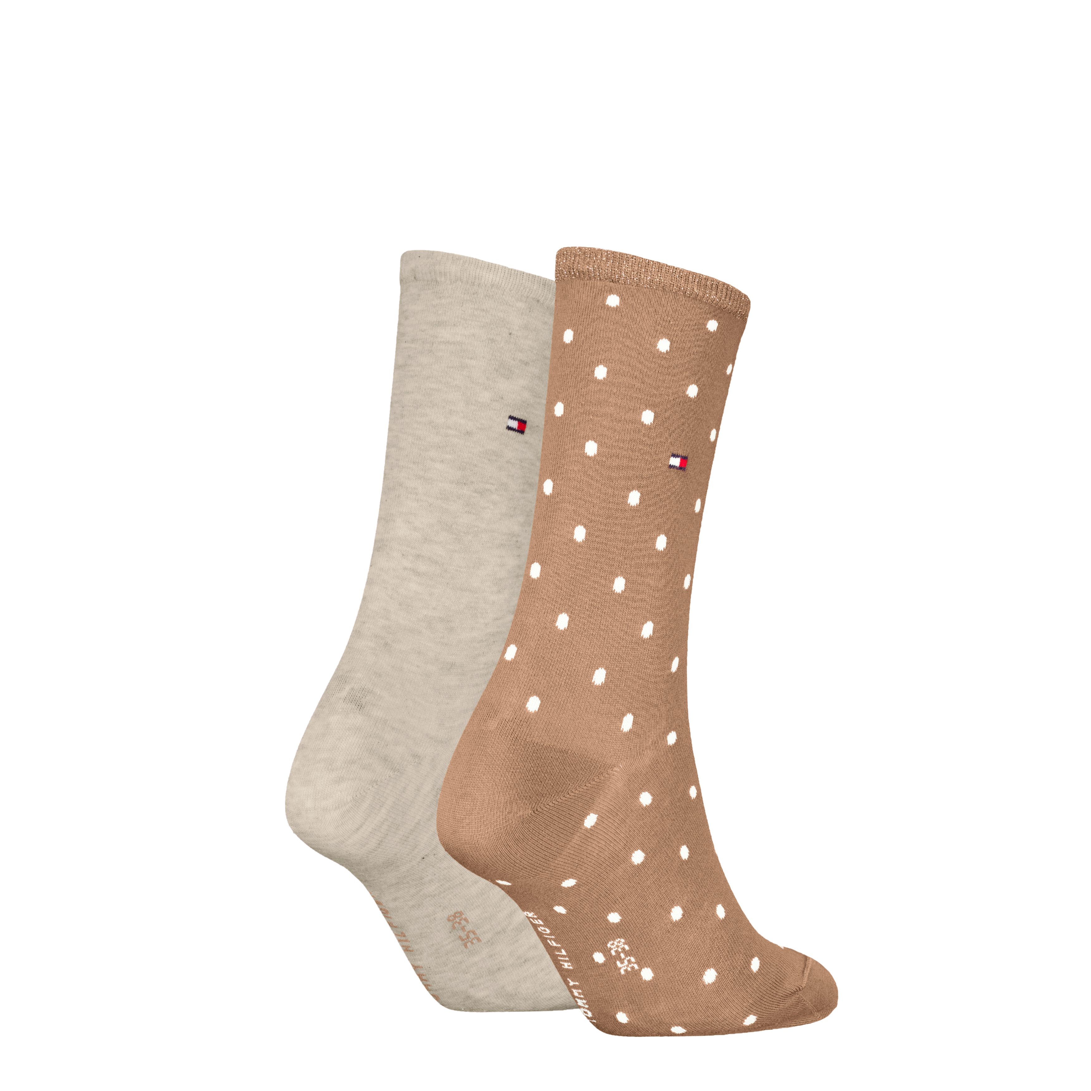 Tommy Hilfiger Socken TH WOMEN SOCK DOT 2P (2-Paar, 2 Paar) mit feinem Ripp günstig online kaufen