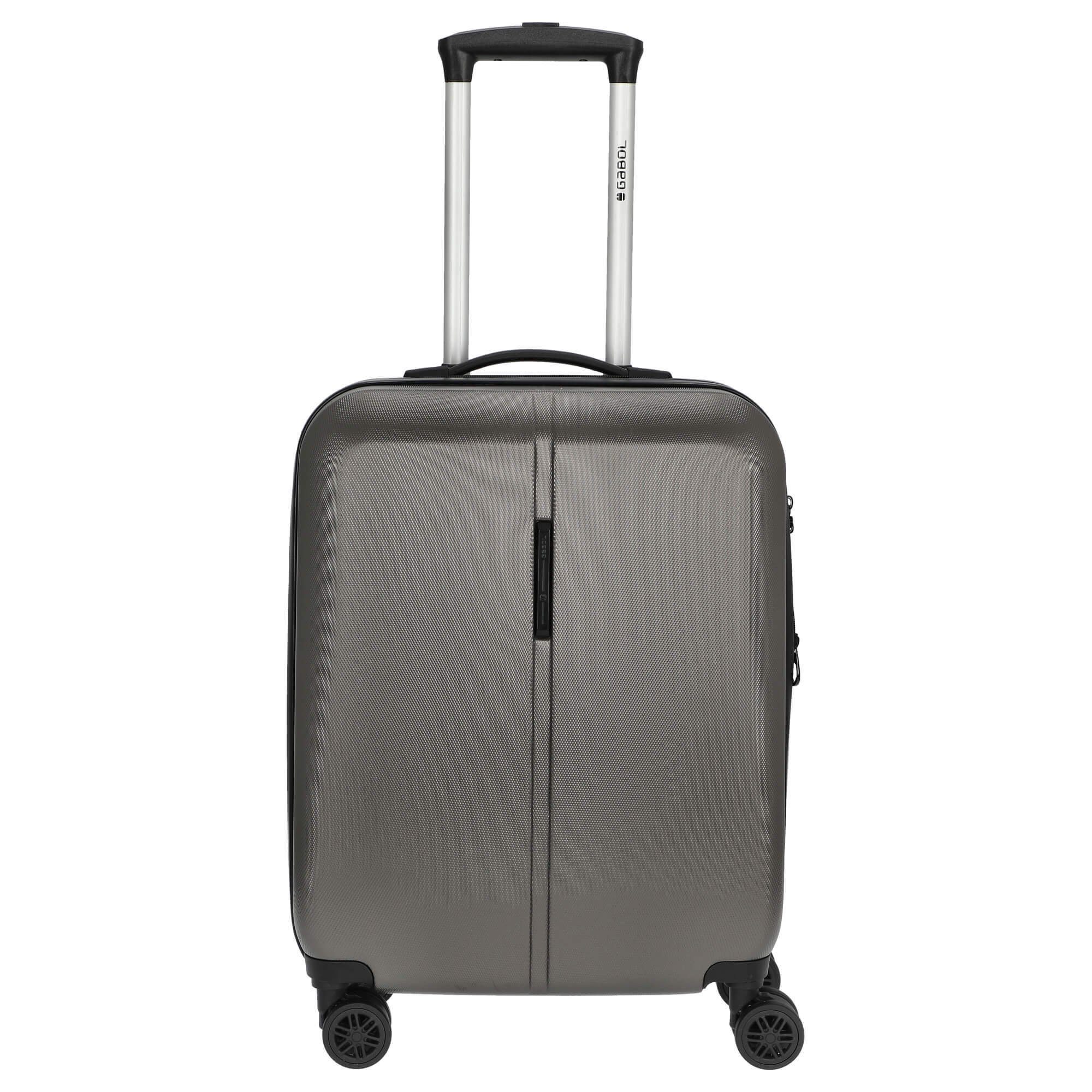 Gabol Handgepäck-Trolley Paradise XP - 4-Rollen-Kabinentrolley 55 cm erw., 4 Rollen Rollen grey