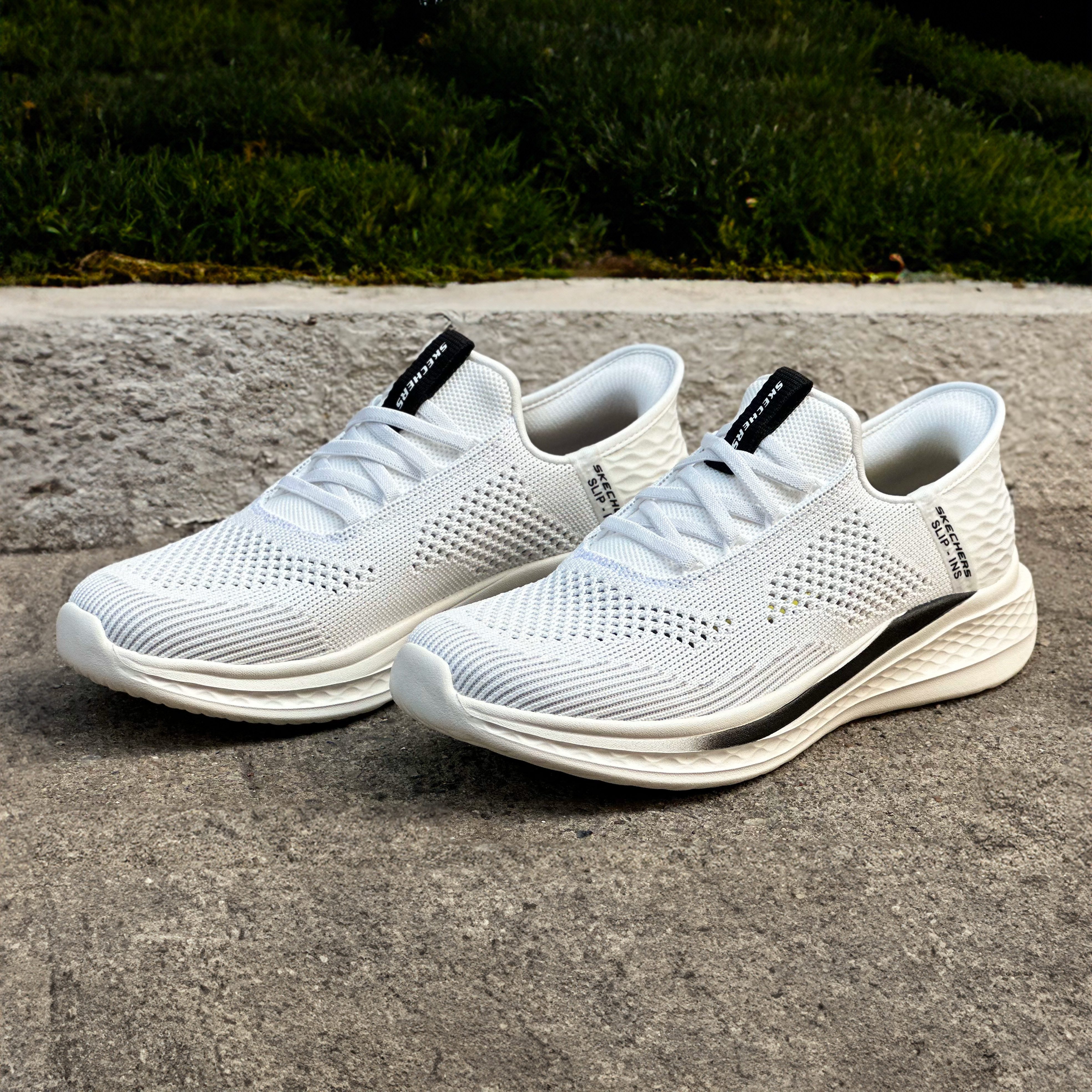 Skechers SLADE-QUINTO Slip-On Sneaker, Slipper, Freizeitschuh mit dezenten günstig online kaufen