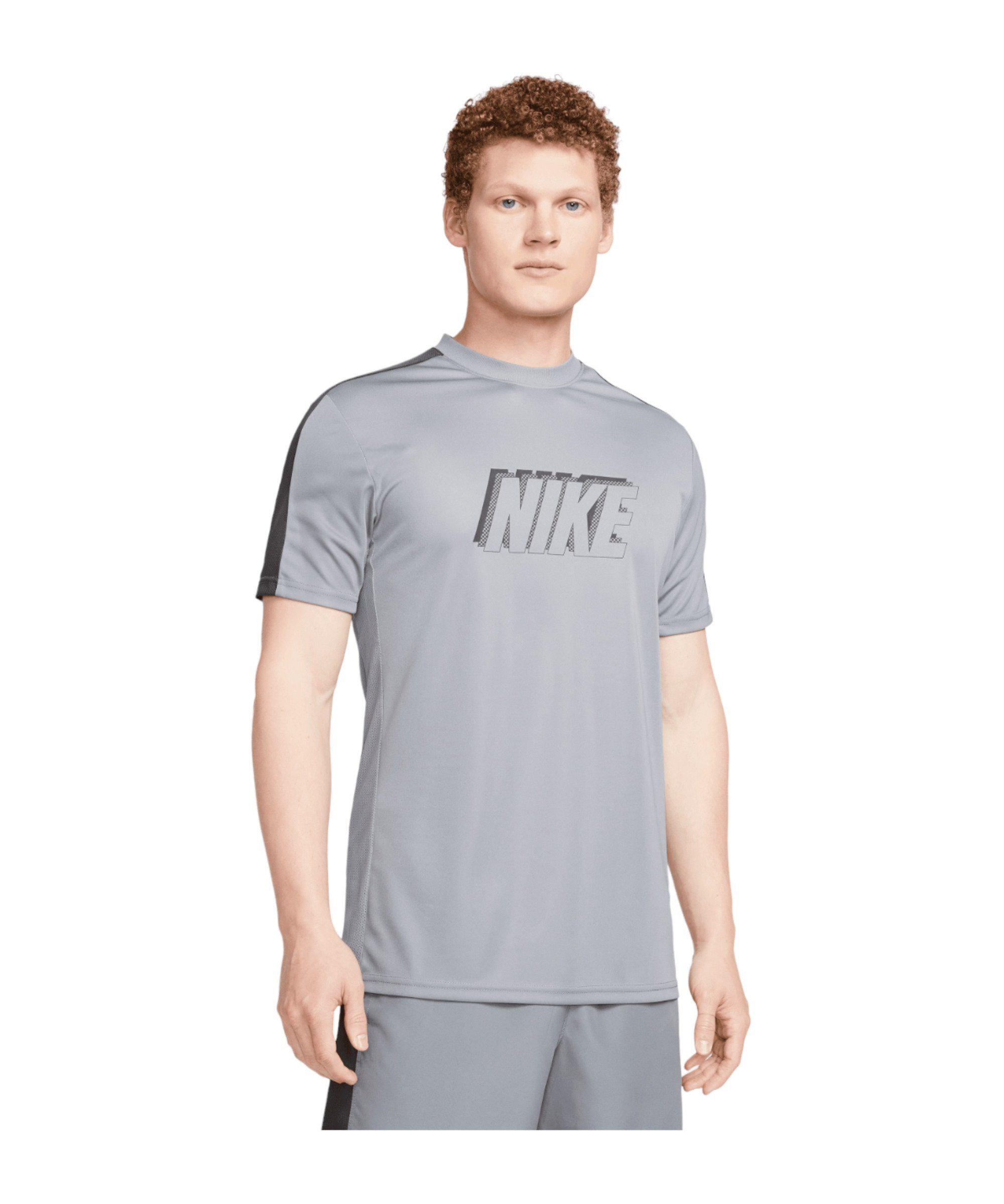 Nike T-Shirt Academy 3D Logo T-Shirt default graugraugrau | T-Shirts