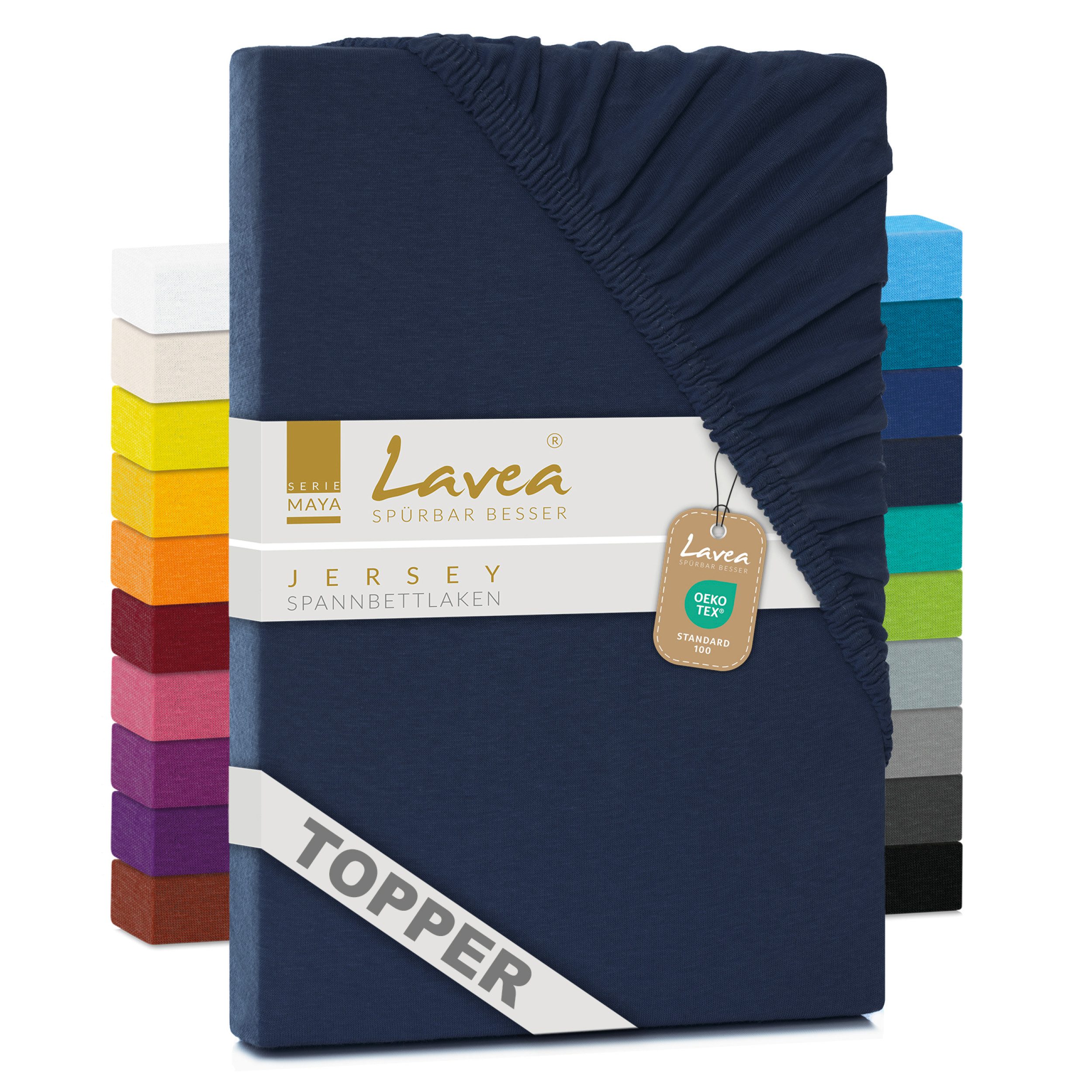 Lavea Spannbettlaken Maya, in Gr. 60x140, günstig online kaufen