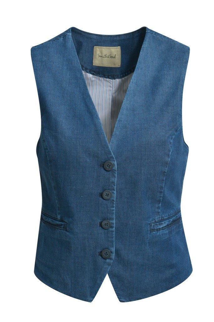 Smith & Soul Jerseyweste Smith & Soul für Damen (1-tlg)