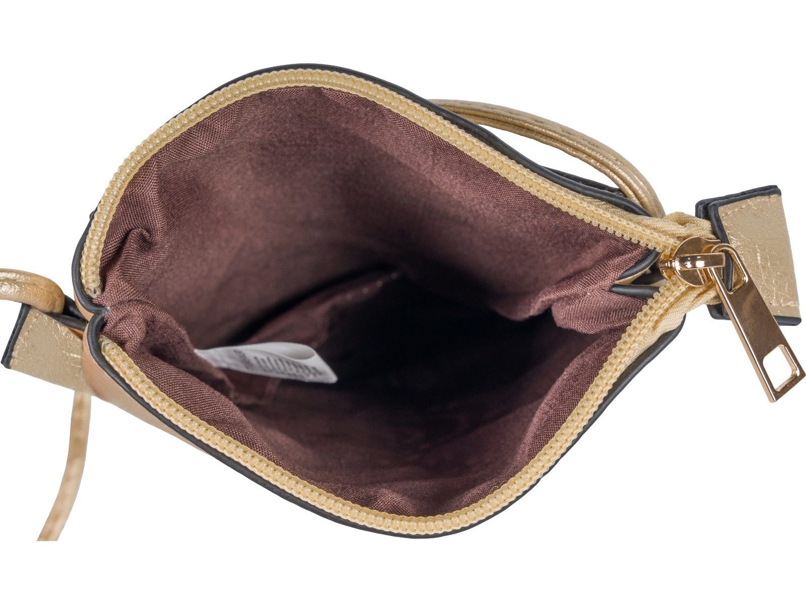 styleBREAKER Mini Bag Mini Umhängetasche Blumen Cutout und Strass (1-tlg)