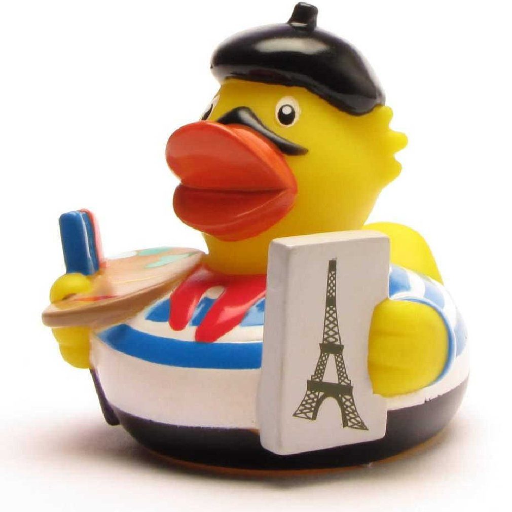 Schnabels Badespielzeug City Duck Paris - Badeente