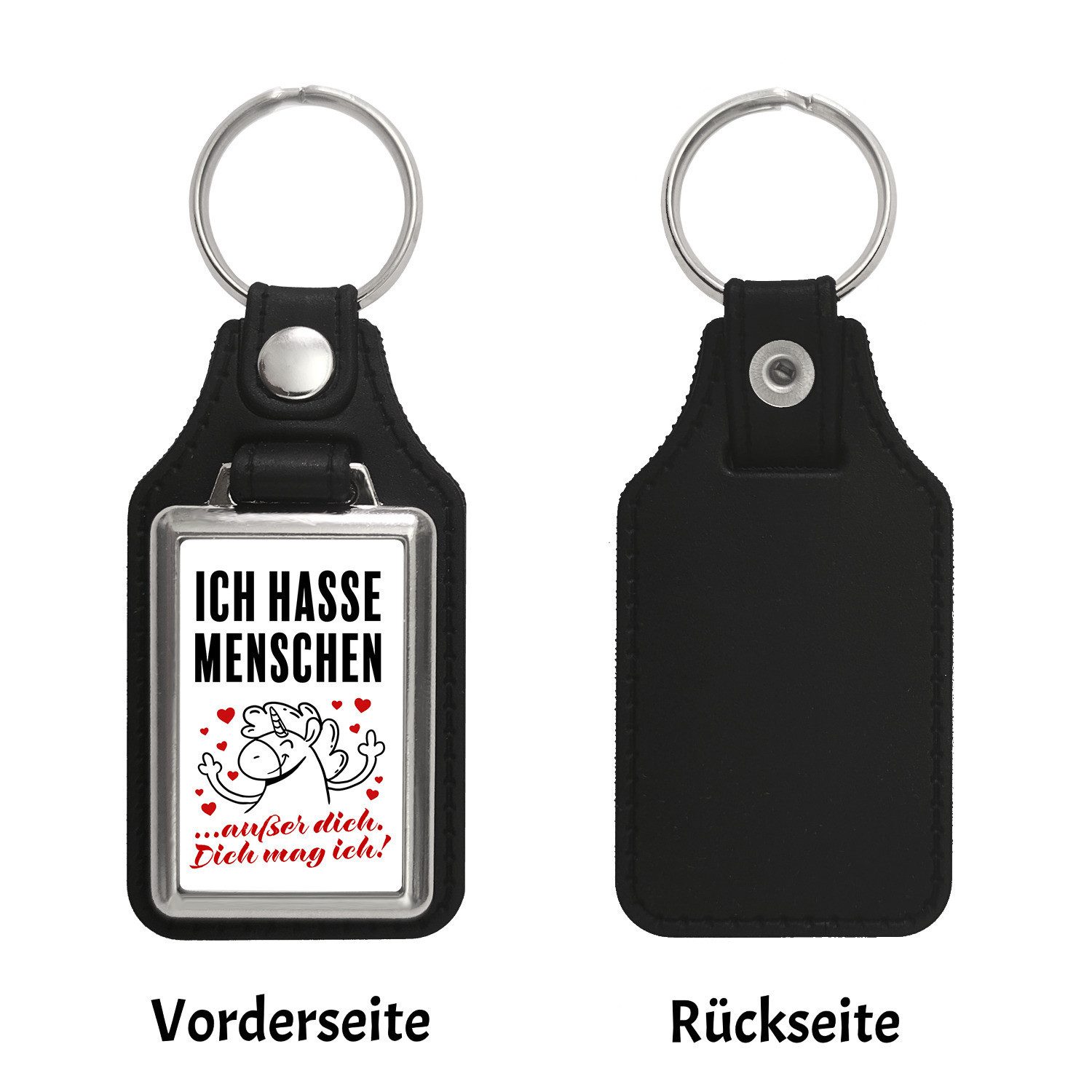speecheese Schlüsselanhänger Ich hasse Menschen außer günstig online kaufen