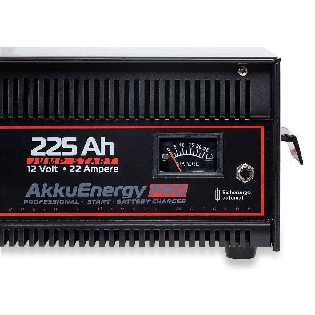 & Starthilfefunktion 22A Booster Autobatterie-Ladegerät mit Outdoor Batterieladegerät HEYNER 12V