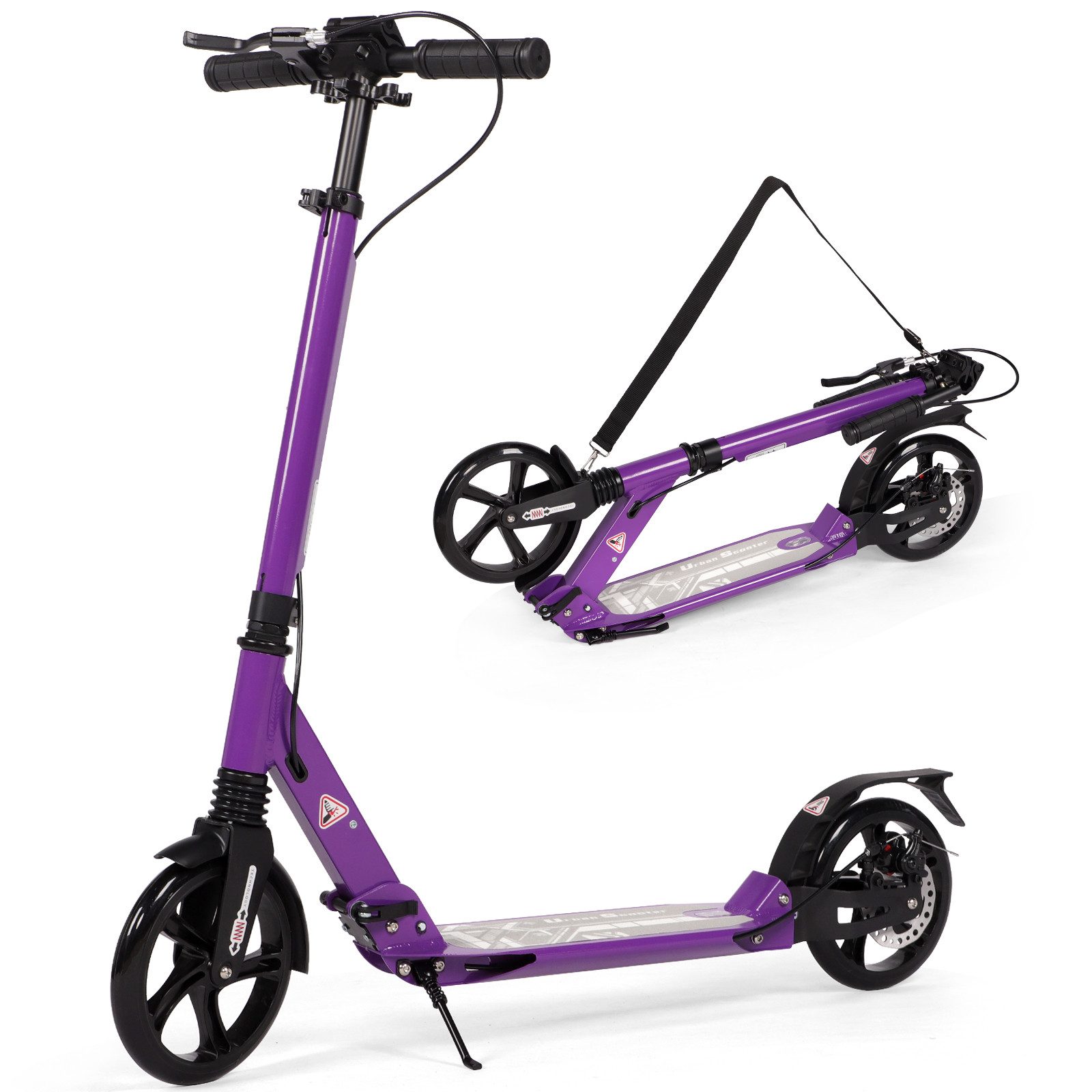 Tretroller Kickscooter für Kinder ab 8–12 Jahren