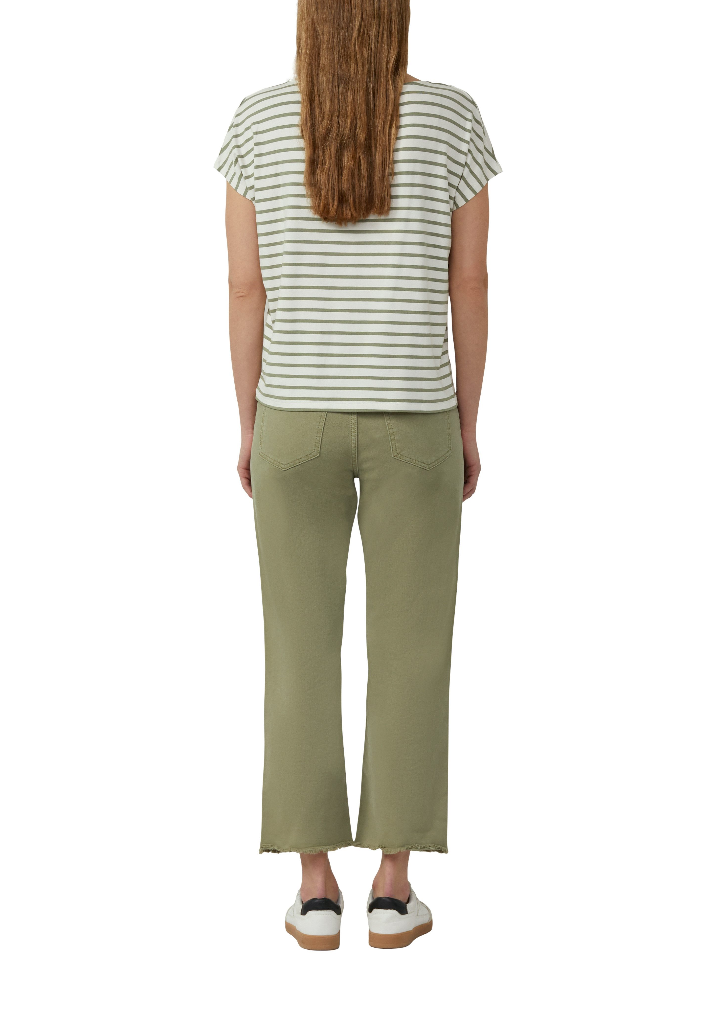 s.Oliver Kurzarmshirt Sommershirt mit grafischem Muster
