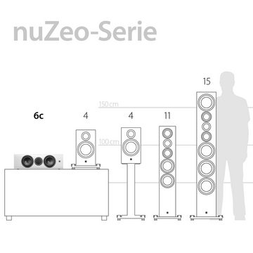 Nubert nuZeo 6c Center-Lautsprecher (300 W, Nubert X-Remote, X-Room Calibration)