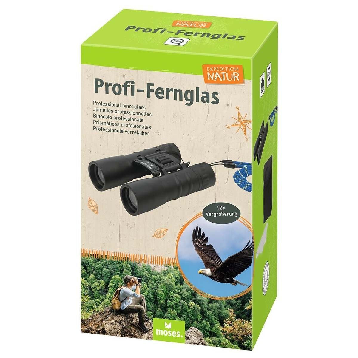 moses Spiel Expedition Natur Profi-Fernglas 12x32
