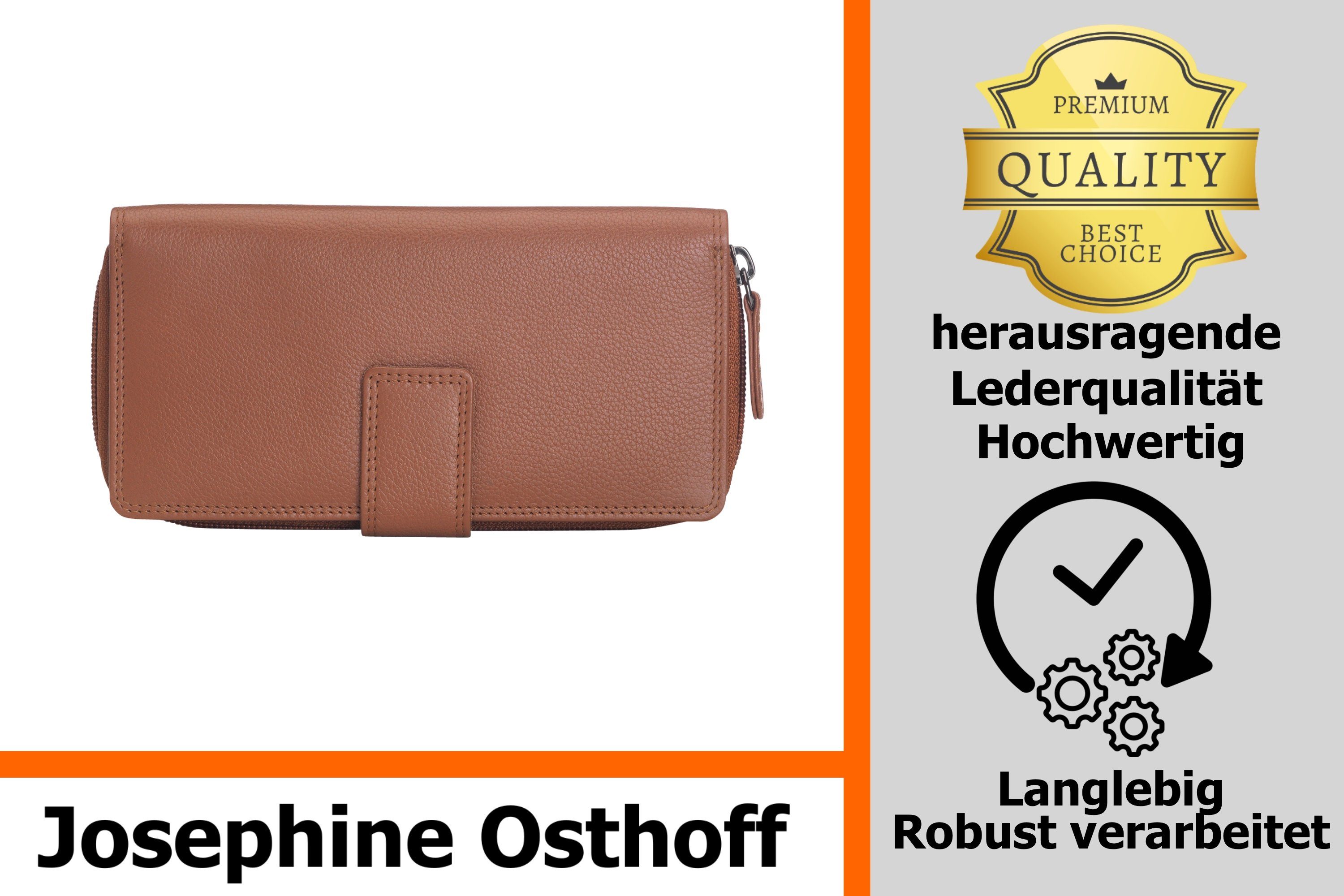 Josephine Osthoff Geldbörse Bremen Geldbörse kompakt caramel