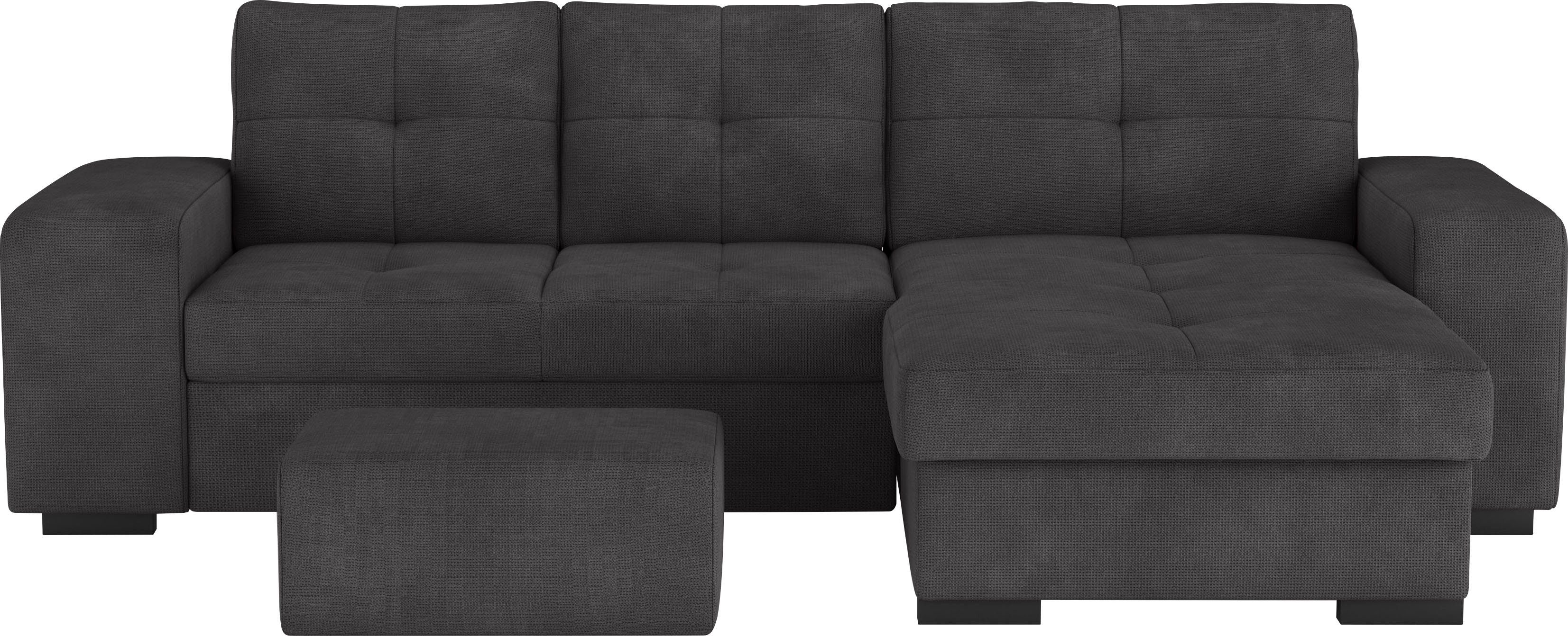 COTTA Ecksofa Mattina L-Form, mit Hocker, günstig online kaufen