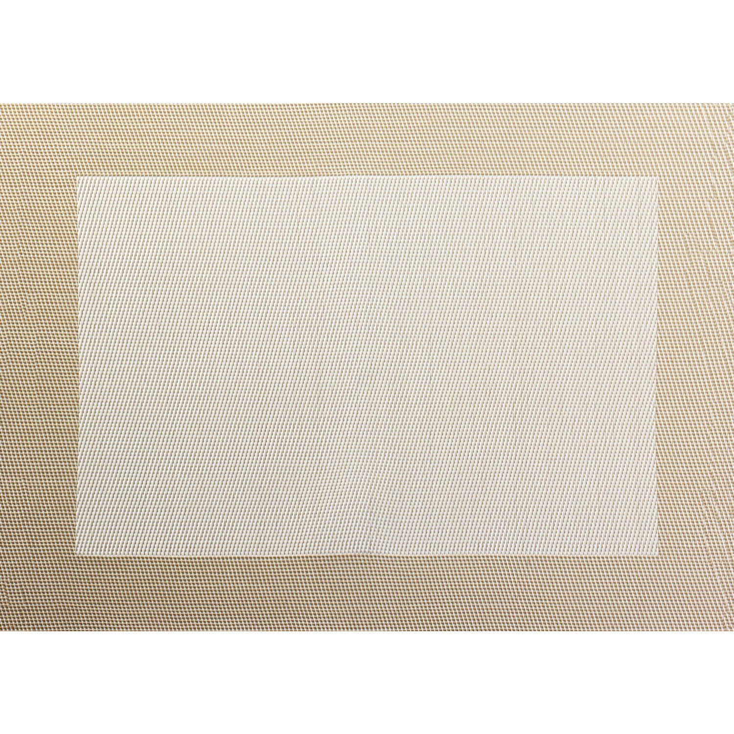 Platzset, Weboptik Tischset, ASA SELECTION, (1-St), 46 x 33 cm creme