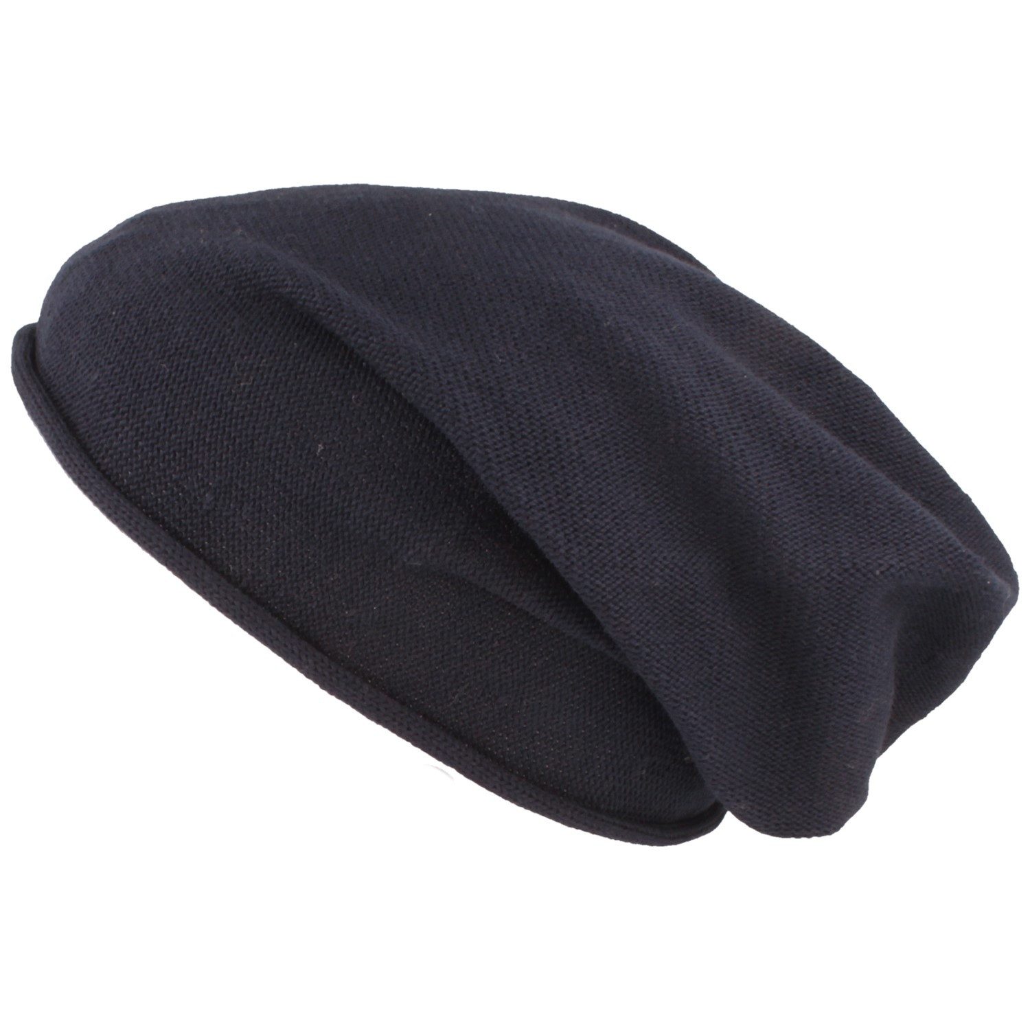 Kopka Strickmütze Unifarbene Beanie aus 100% Baumwolle
