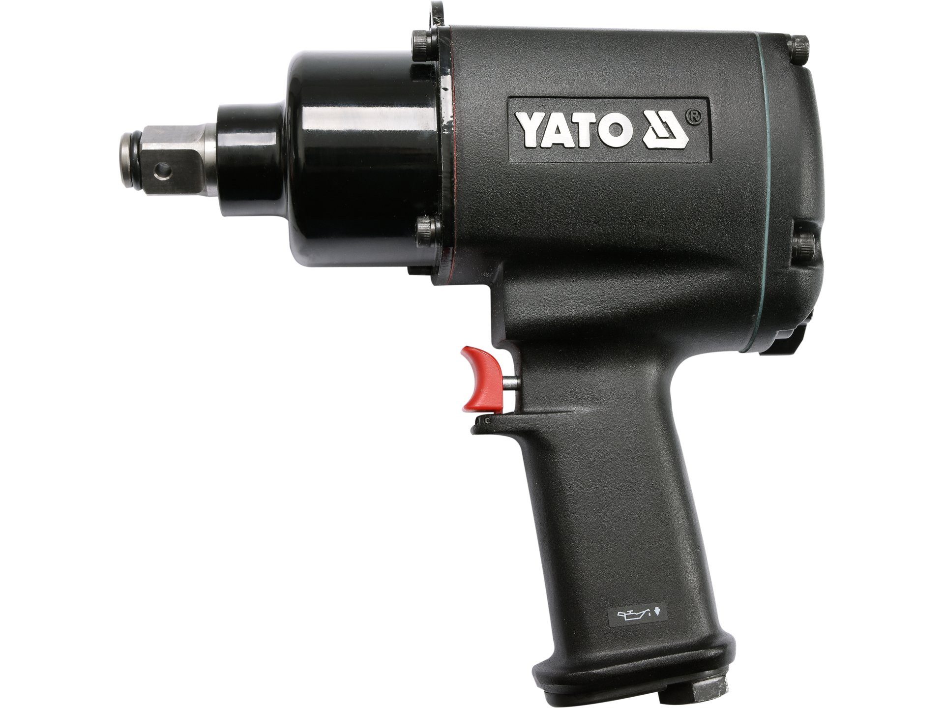 Yato Druckluft-Schlagschrauber Pneumatischer Schlagschrauber 3/4" 1300 Nm, YATO, (komplett)