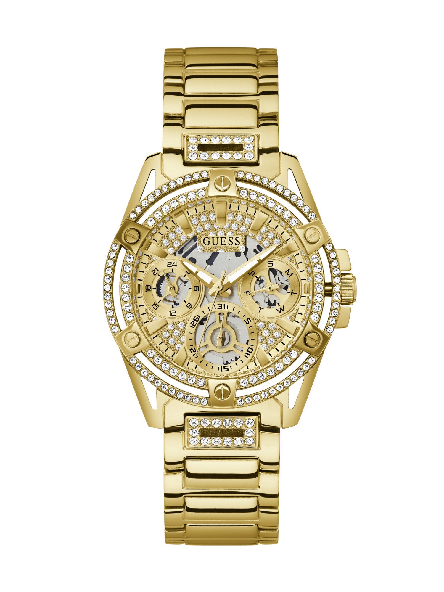 Guess Quarzuhr GT QUEEN, (1-tlg), Quarz-Analoguhr günstig online kaufen