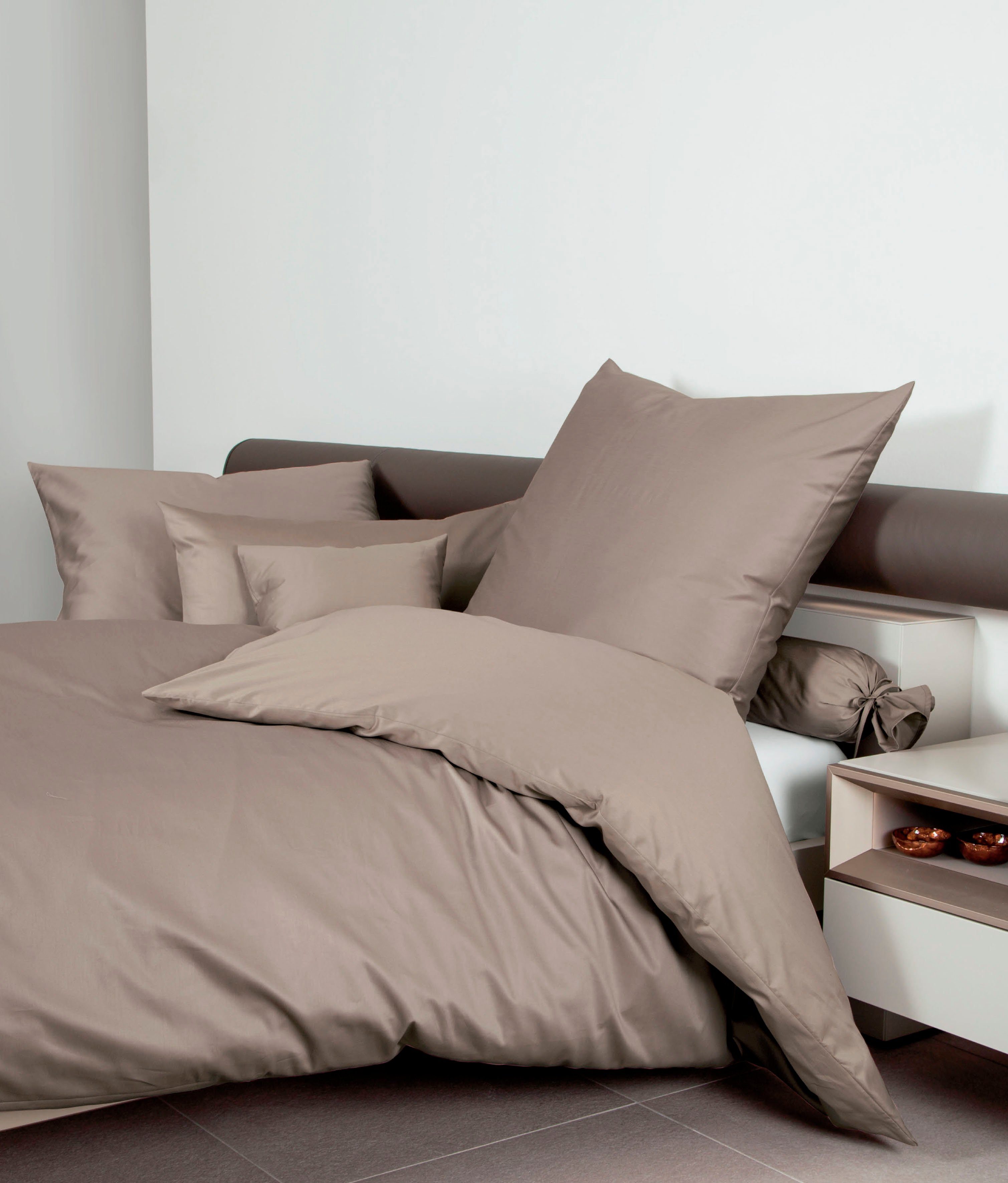 Janine Bettwäsche Colors 31001, Mako-Satin, 3 günstig online kaufen