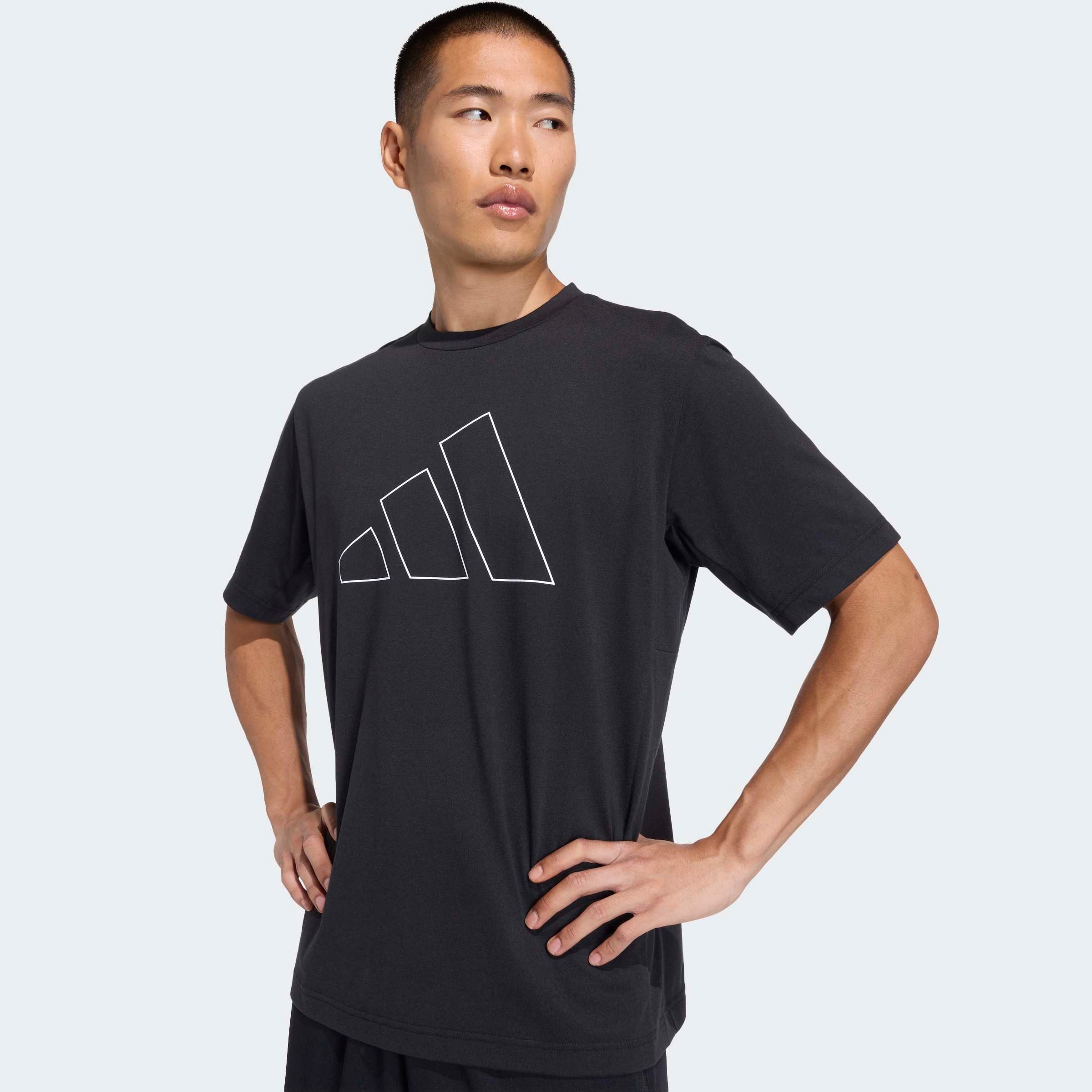 adidas Performance T-Shirt WORKOUT ESSENTIALS FEELREADY LOGO günstig online kaufen