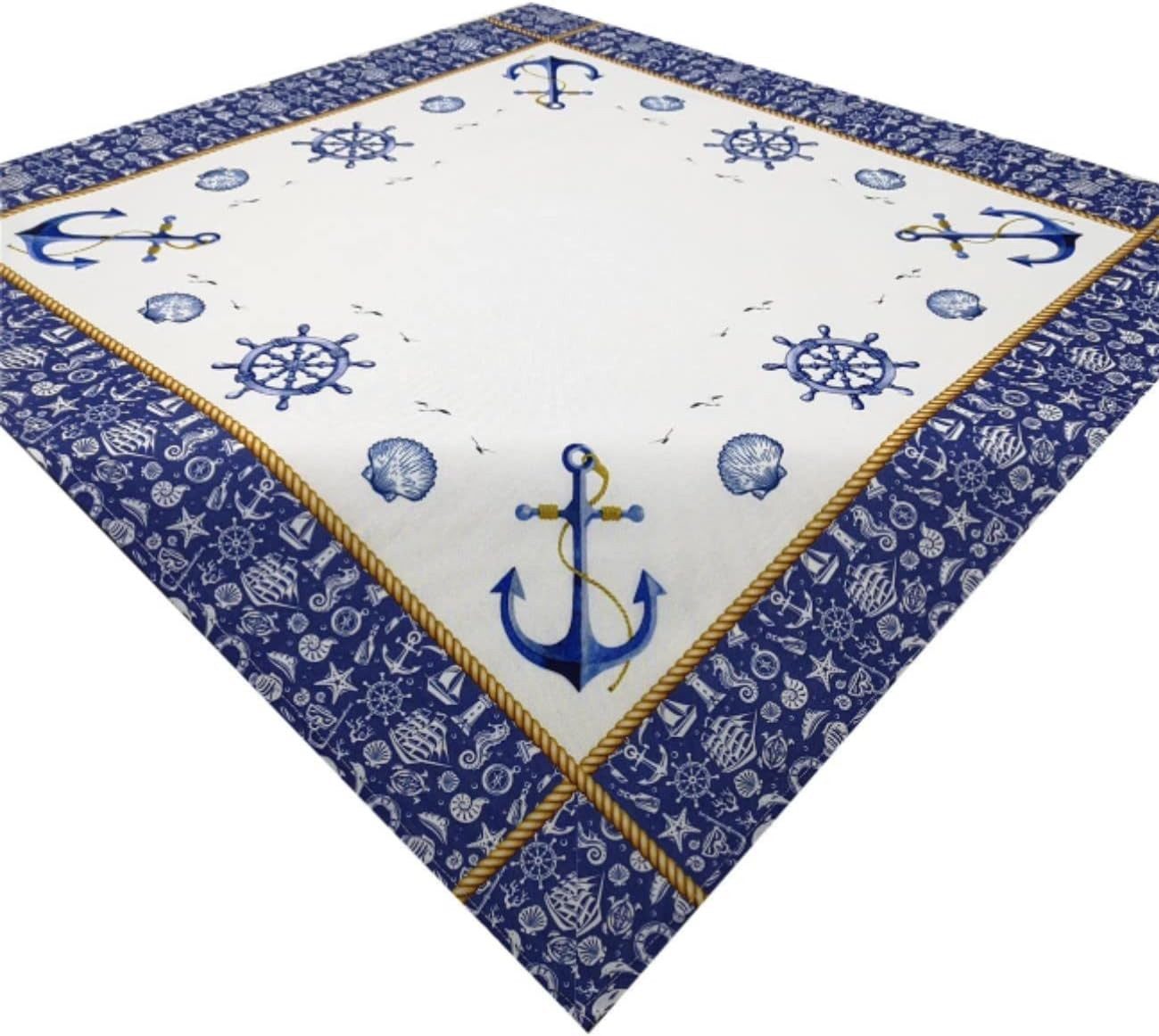 Brilliant Tischdecke Druckdecke / Maritim / Frühling / Mitteldecke / 85x85c günstig online kaufen