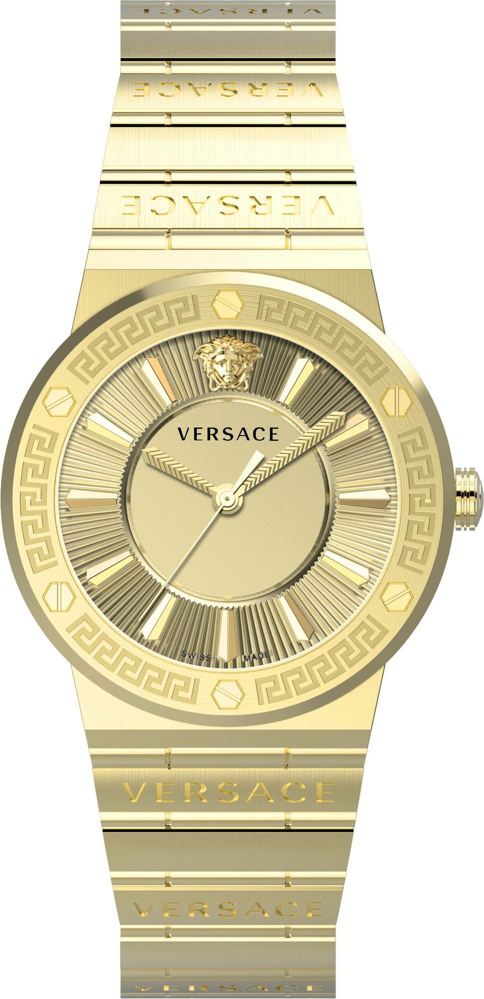 Versace Quarzuhr Analoguhr für Damen, (1-tlg)