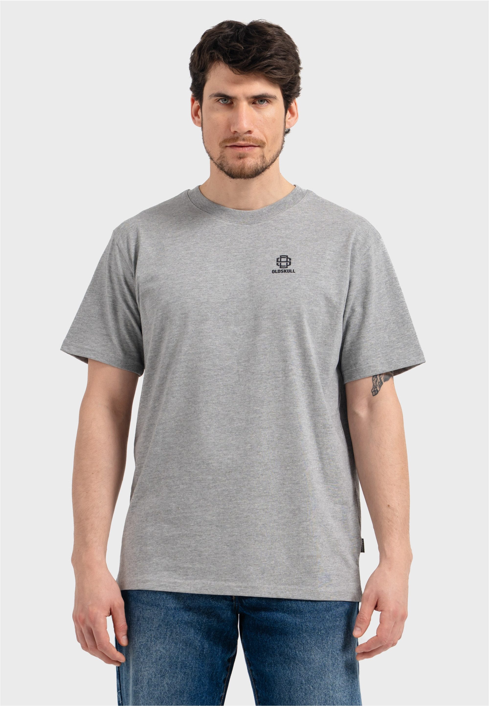 Oldskull T-Shirt Basic Oldskull 25 Logo unverkennbare Oldskull-Optik