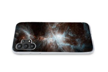 MuchoWow Handyhülle Galaxie - Planet - Sterne, Handyhülle Samsung Galaxy A32 5G, Smartphone-Bumper, Print, Handy