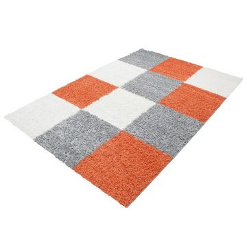 Teppich Hochflor Teppich Lux Terrakotta, Teppich Boss, Läufer, Höhe: 30 mm