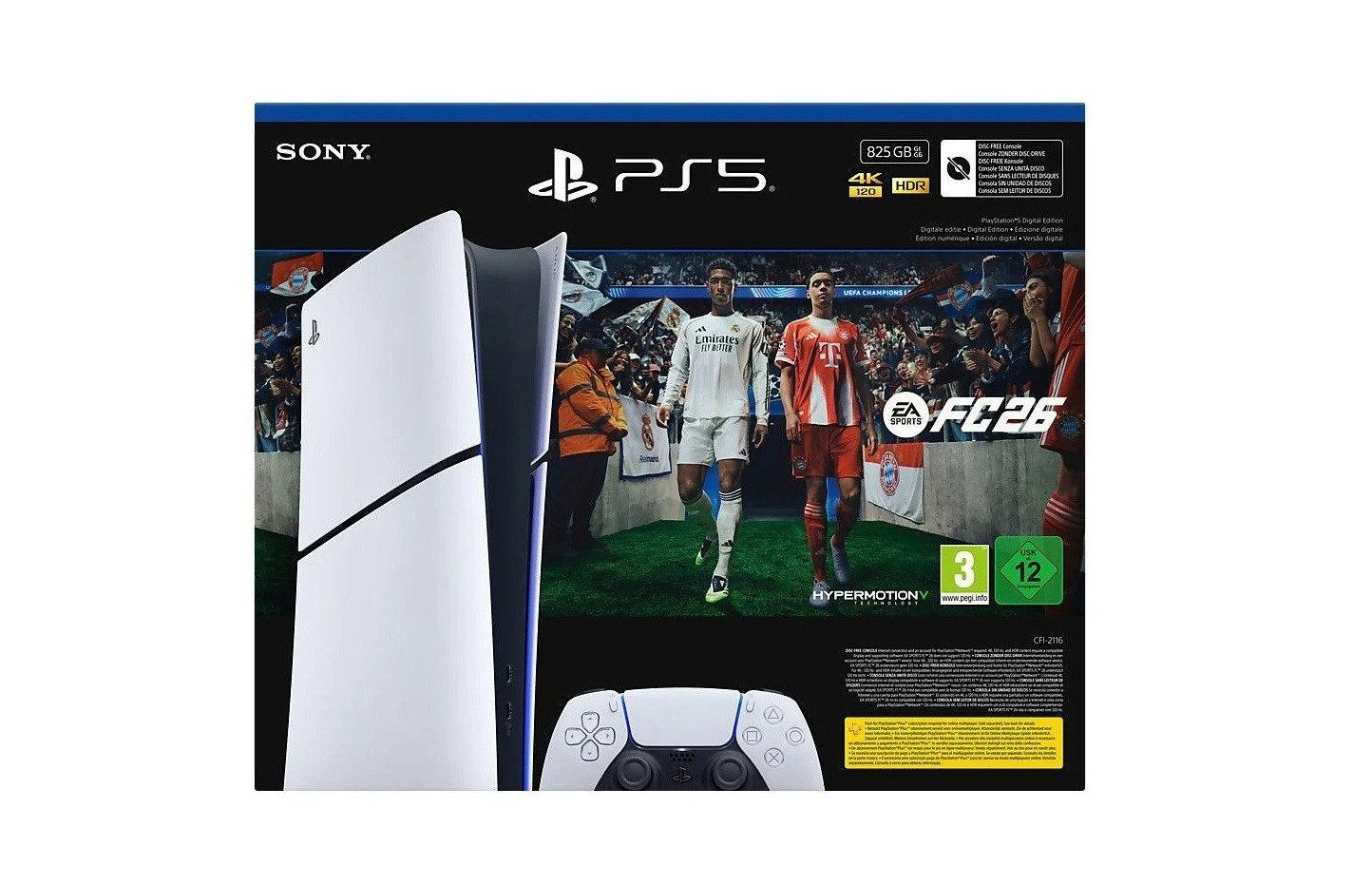 Playstation PlayStation 5 Digital Edition Slim + EA Sports FC 26 Code