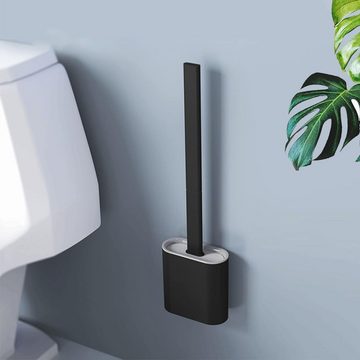 Lubgitsr WC-Reinigungsbürste Toilettenbürste WC Bürste Wandmontage, Klobürste für Badezimmer, Toilettenreinigung, (1-tlg)